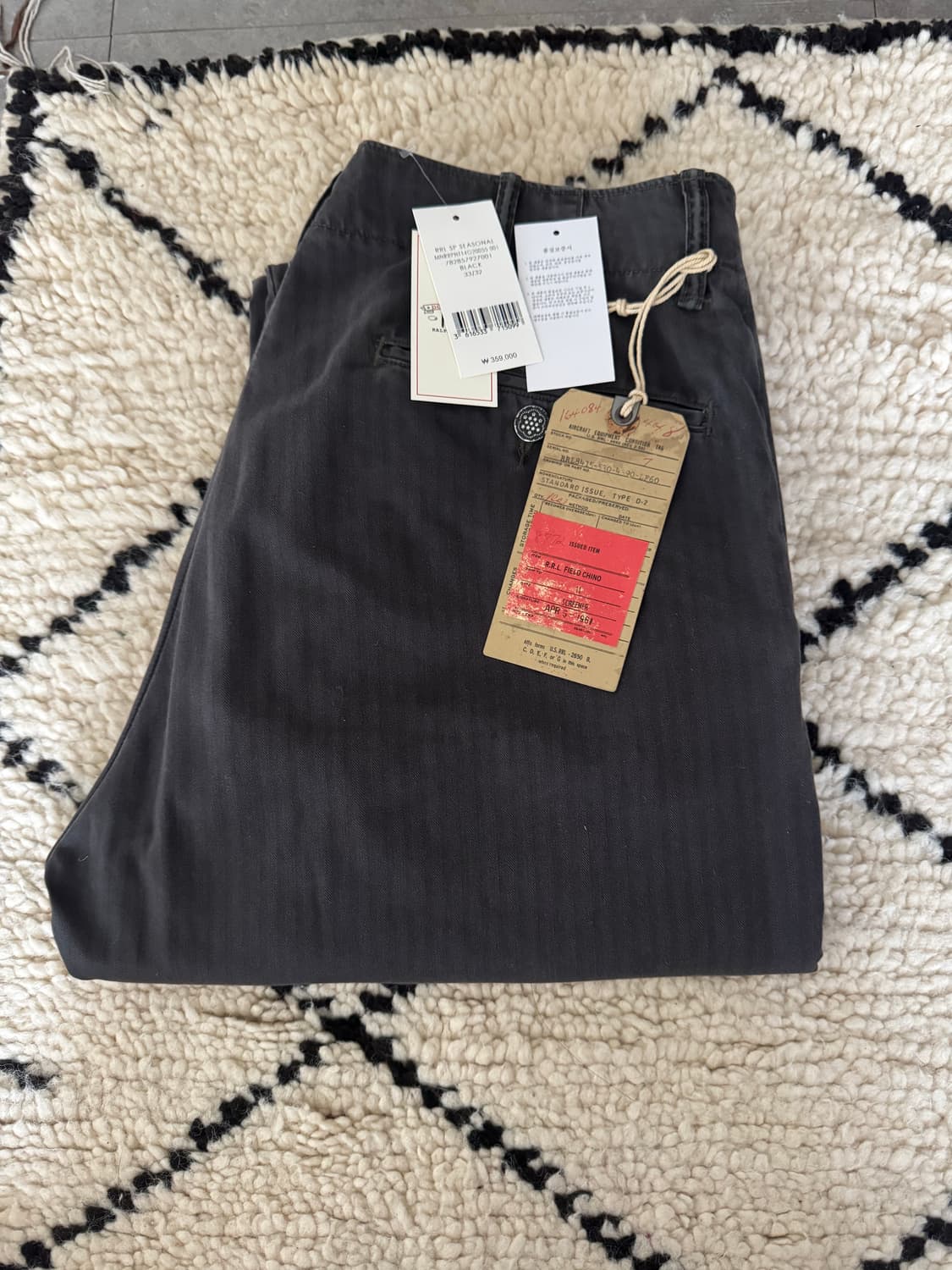 RRL 헤링본 필드 팬츠 상품이미지1