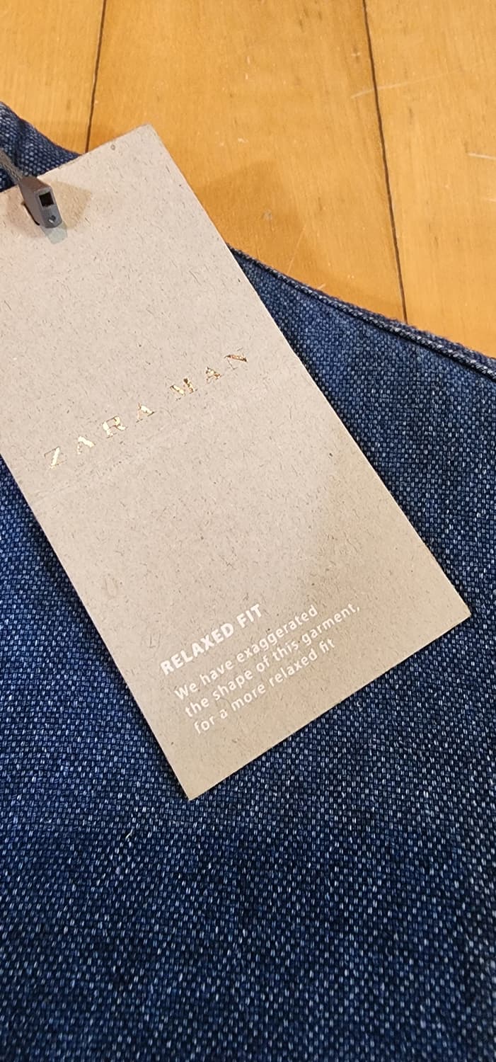 (새상품)자라 데님 롱자켓 XL 상품이미지9