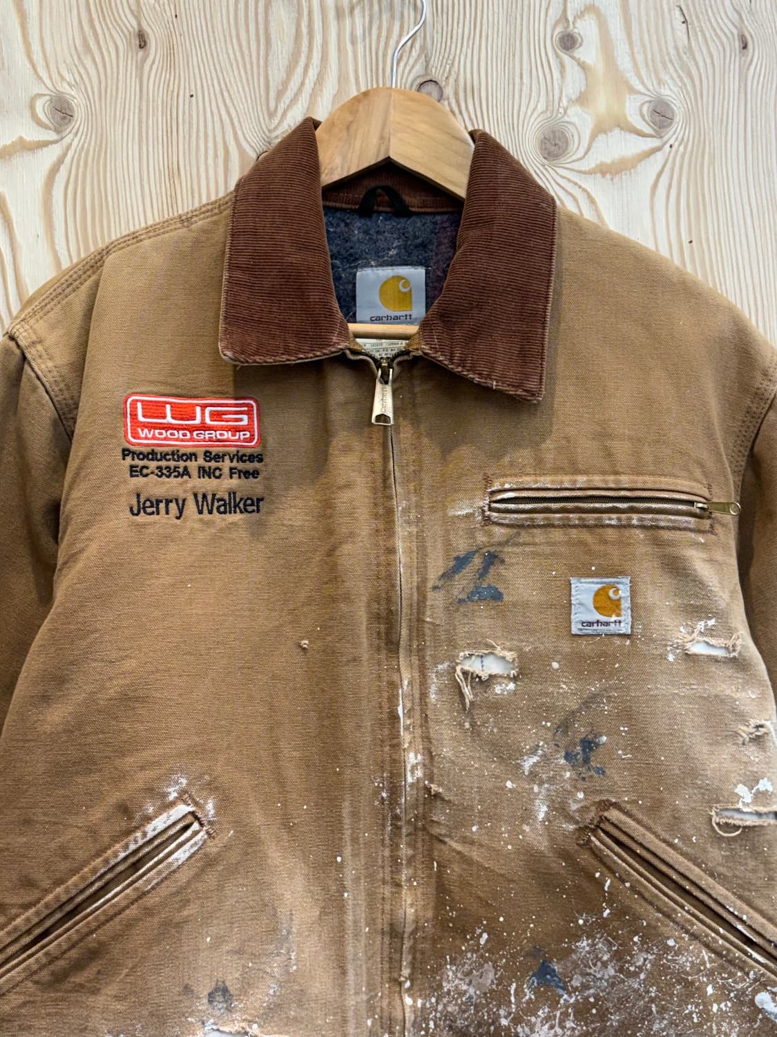 90s 칼하트 디트로이트 워크자켓 상품이미지3