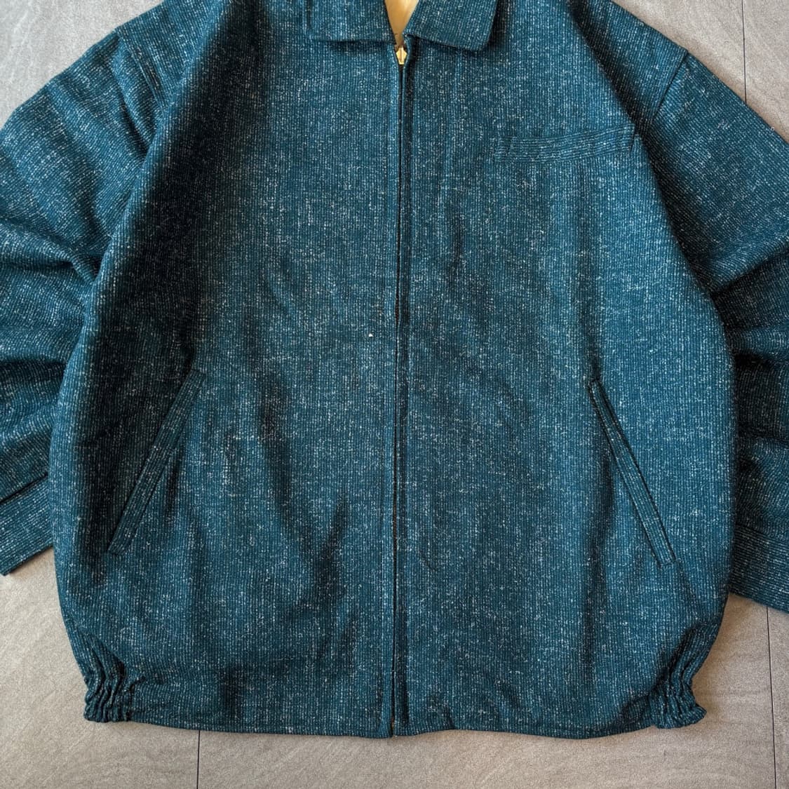 90s Vintage Nep Tweed work jacket 상품이미지4