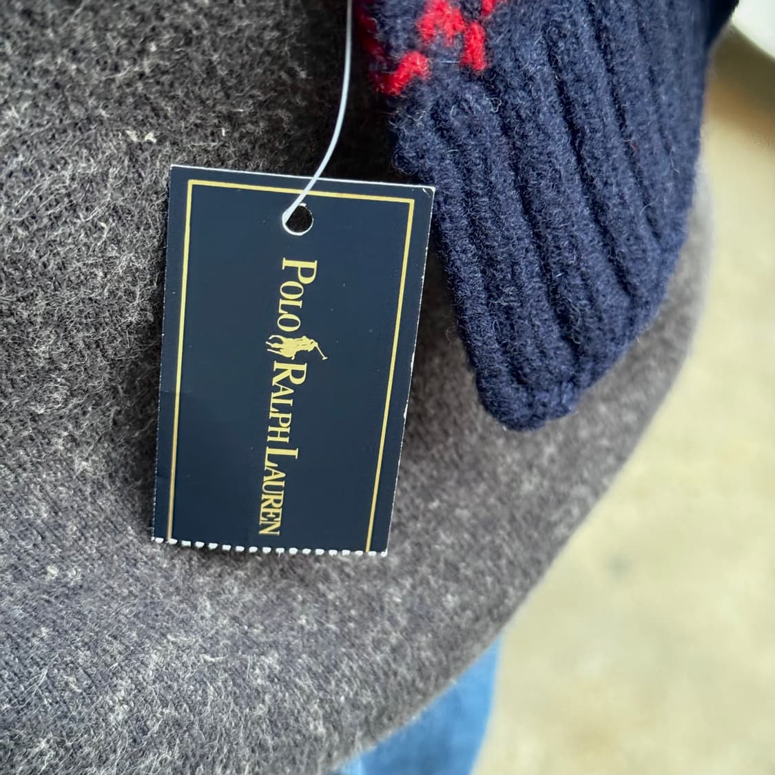 폴로 랄프로렌 스키 패턴 램스울 머플러 상품이미지9