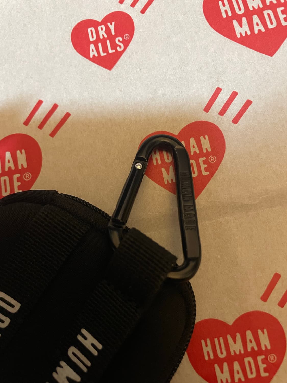 휴먼메이드 밀리터리 케이스 블랙 카드지갑 블랙 상품이미지2