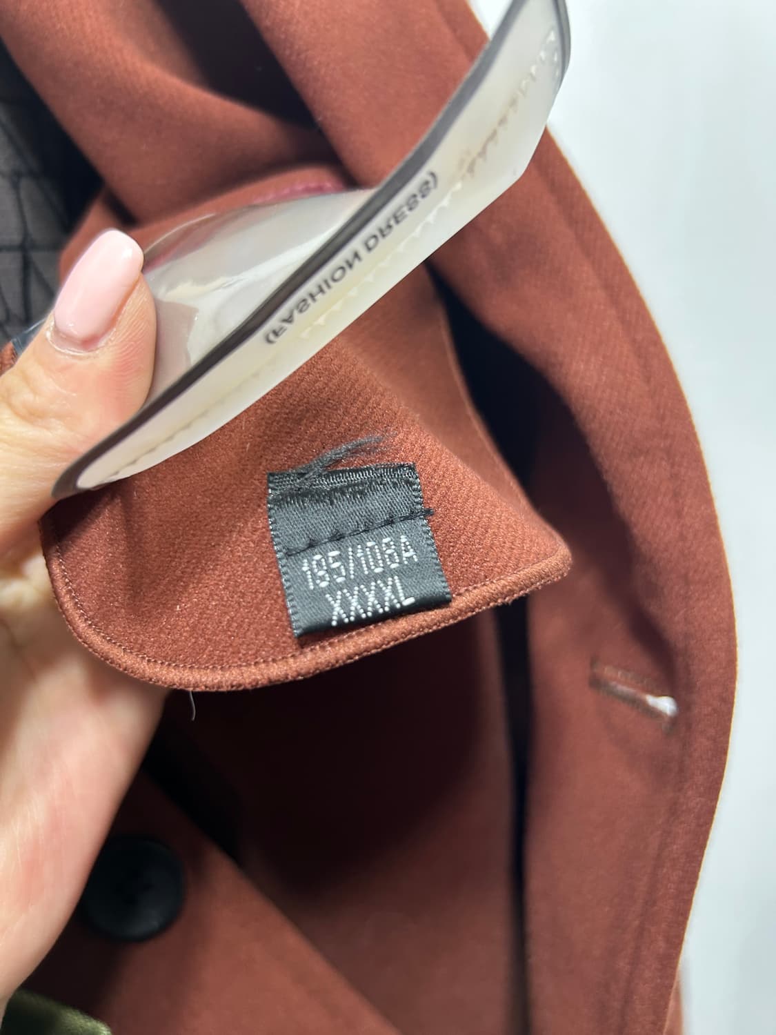 발렌시아가 보그 블레이저 빈티지 자켓 XXXL  상품이미지4