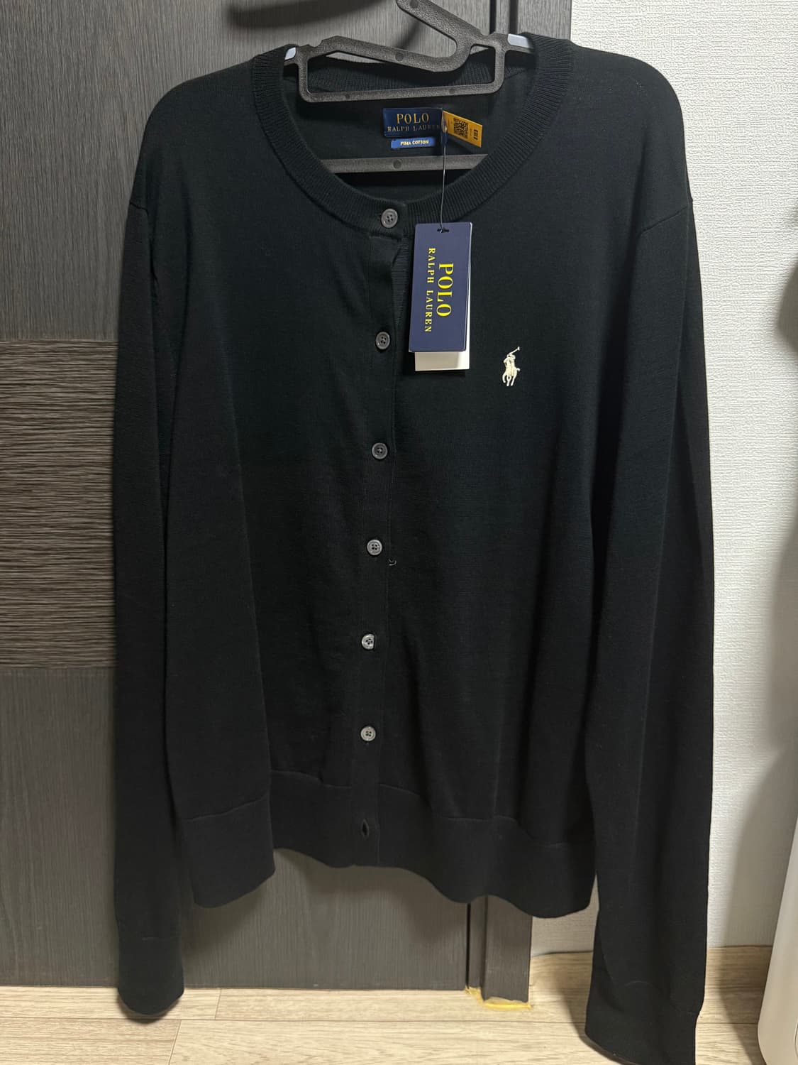 폴로 랄프로렌 코튼 크루넥 가디건 상품이미지1