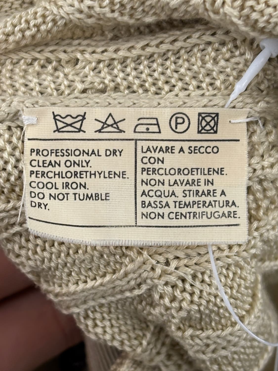 Salvatore Ferragamo 페라가모 코튼 니트 가디건 XL 상품이미지6