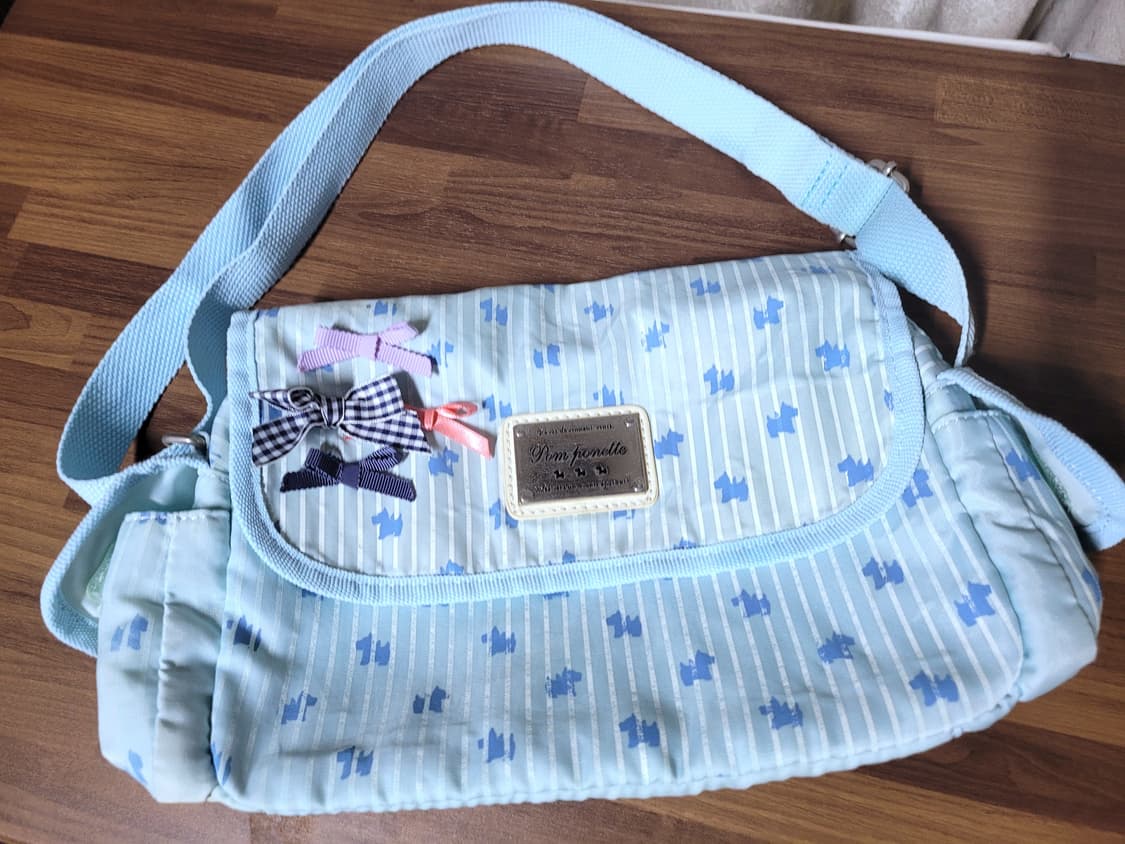 폼포넷 캐주얼 리본백 상품이미지1