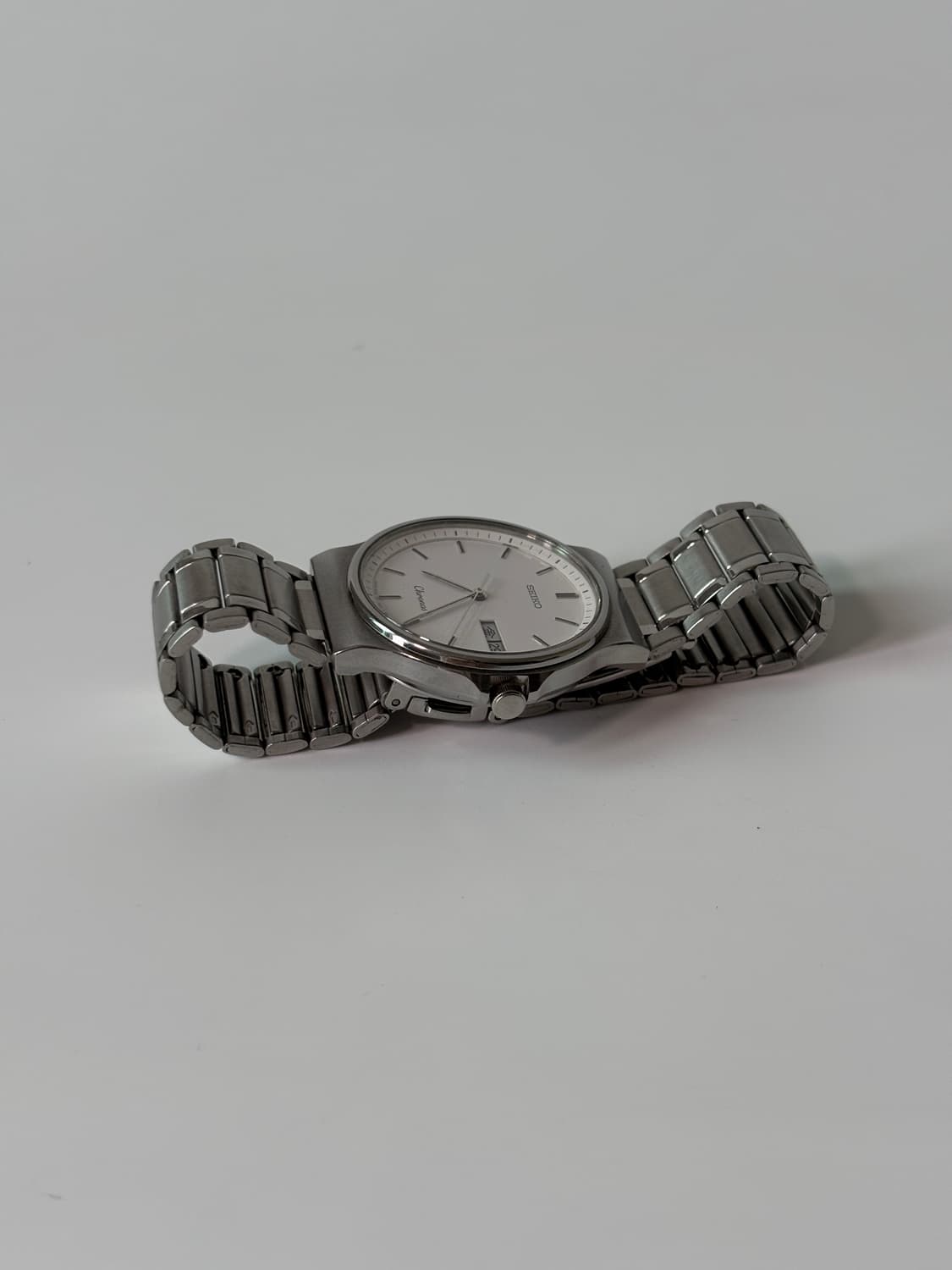 1980s Chronos Silver Quartz 상품이미지4