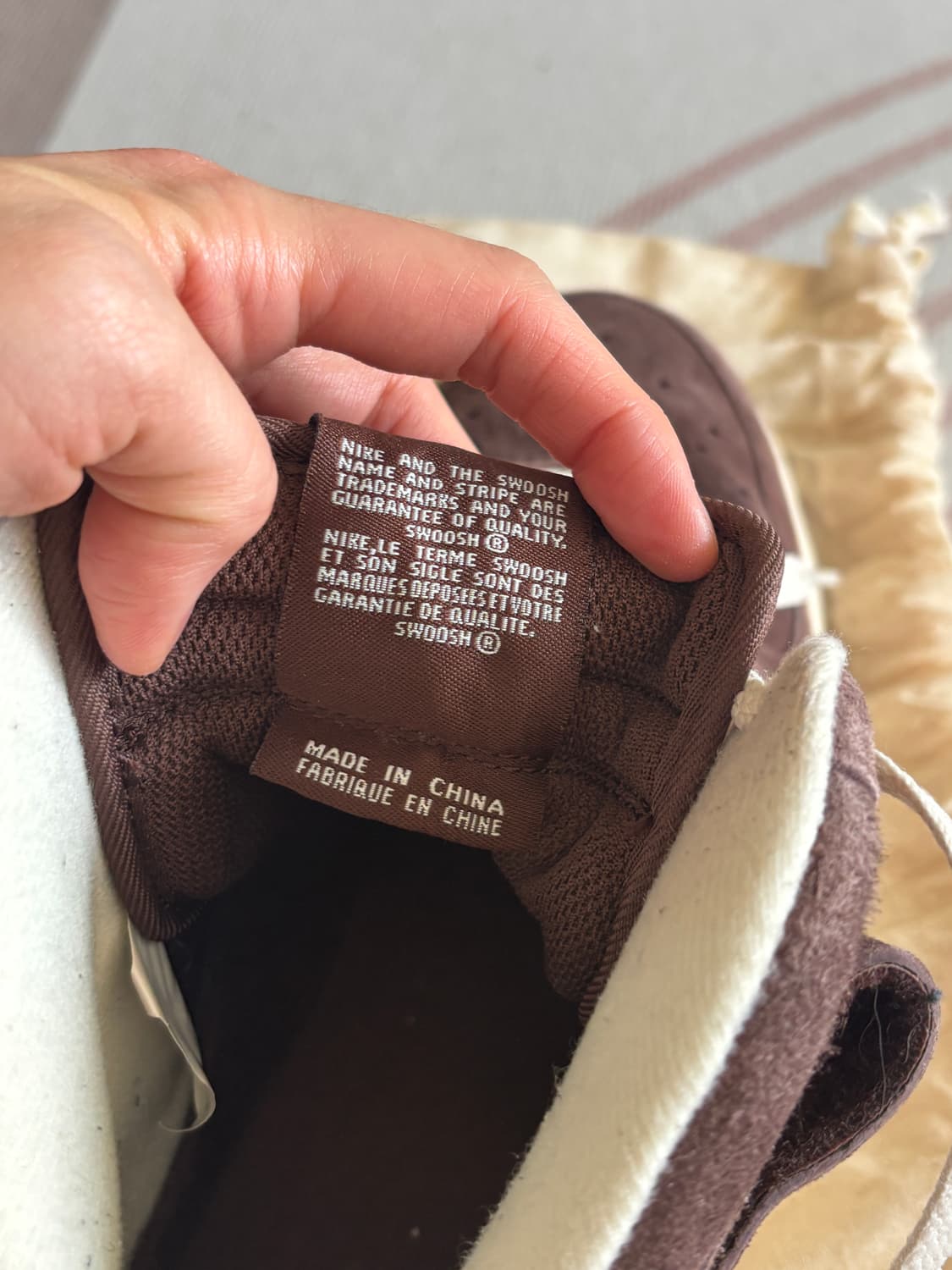 나이키 에어포스1 미드 07 QS 초콜릿 260 상품이미지6