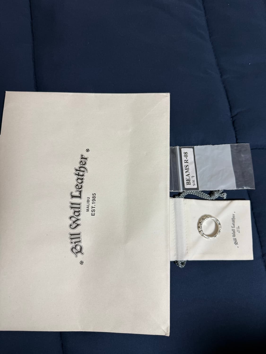 Bill wall leather 반지 7 사이즈 상품이미지1