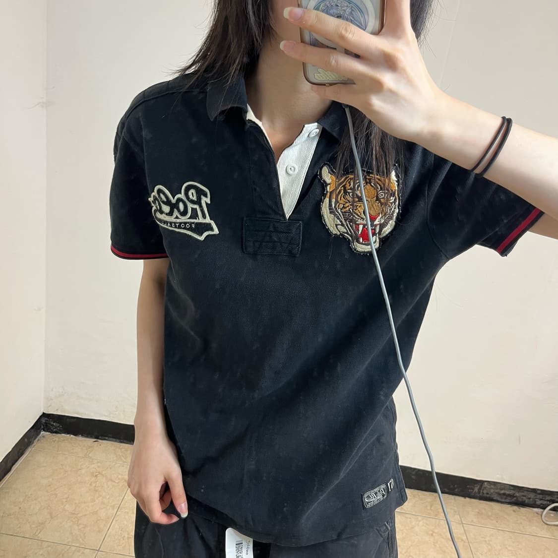 Polo Tiger Patch Collar T-Shirts 상품이미지3