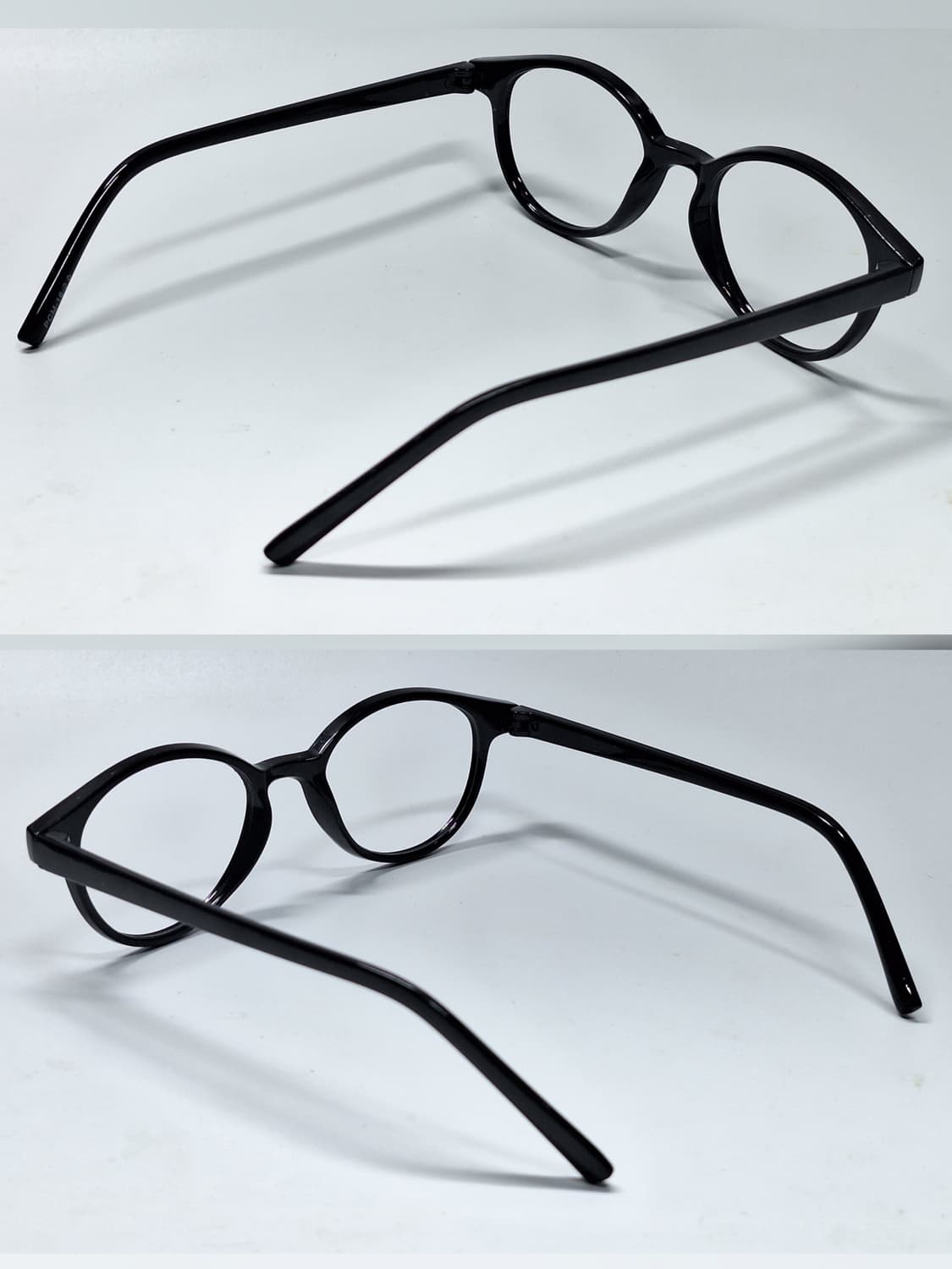 일본 빈티지 보스턴 블랙 뿔테 안경테 134mm y2k 클래식 레트로 상품이미지8