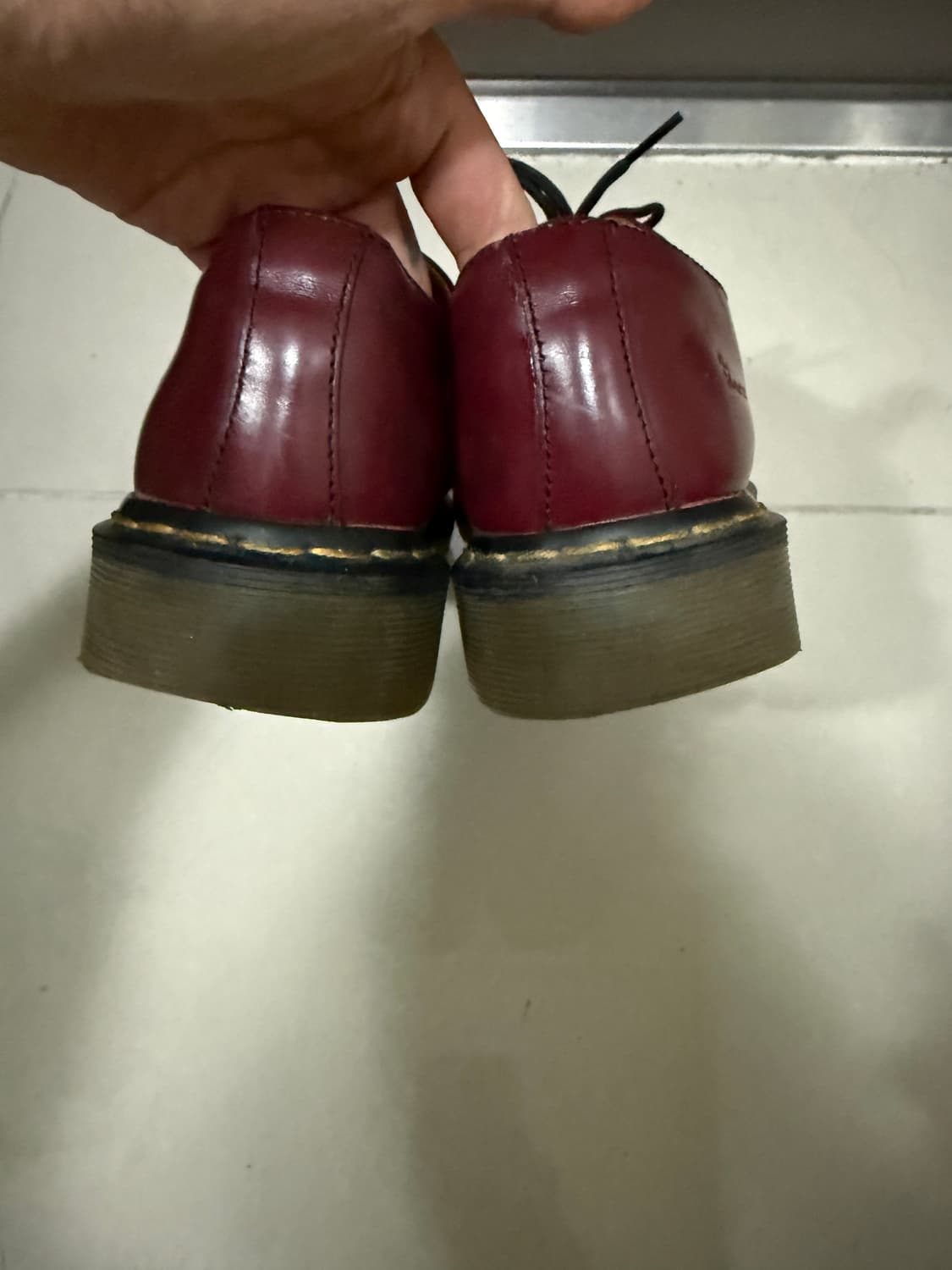 닥터마틴 1461 체리레드 스무스 UK6 상품이미지6