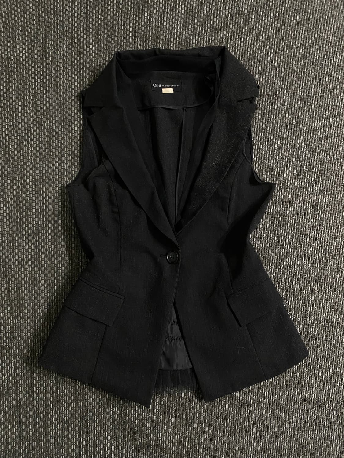  [OBZee]00’s Minimal Mood Slim Fit Vest 상품이미지6