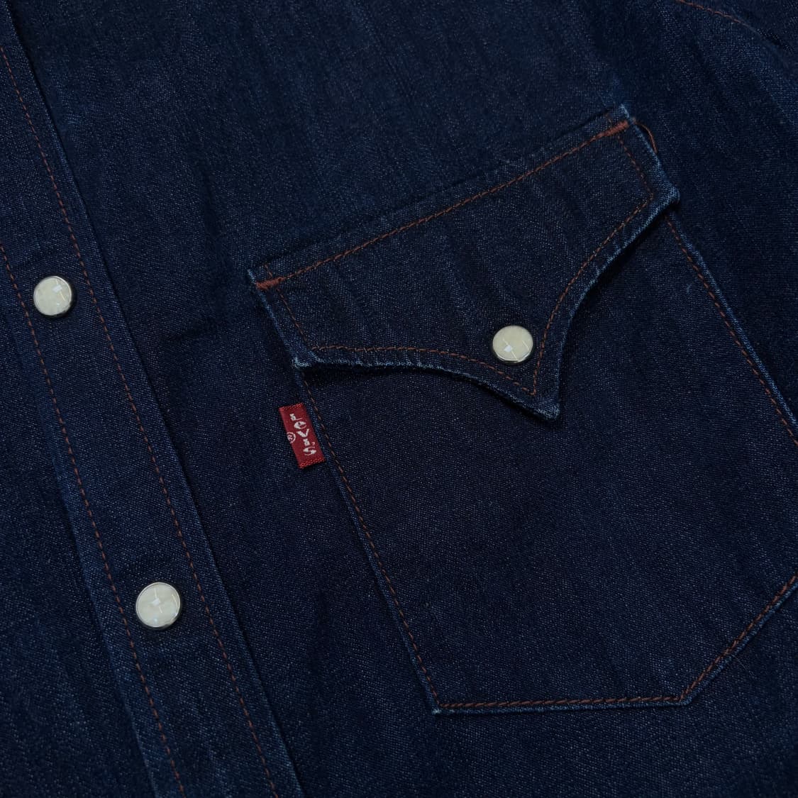 levis redtab 리바이스 레드탭 웨스턴 데님 셔츠  상품이미지3