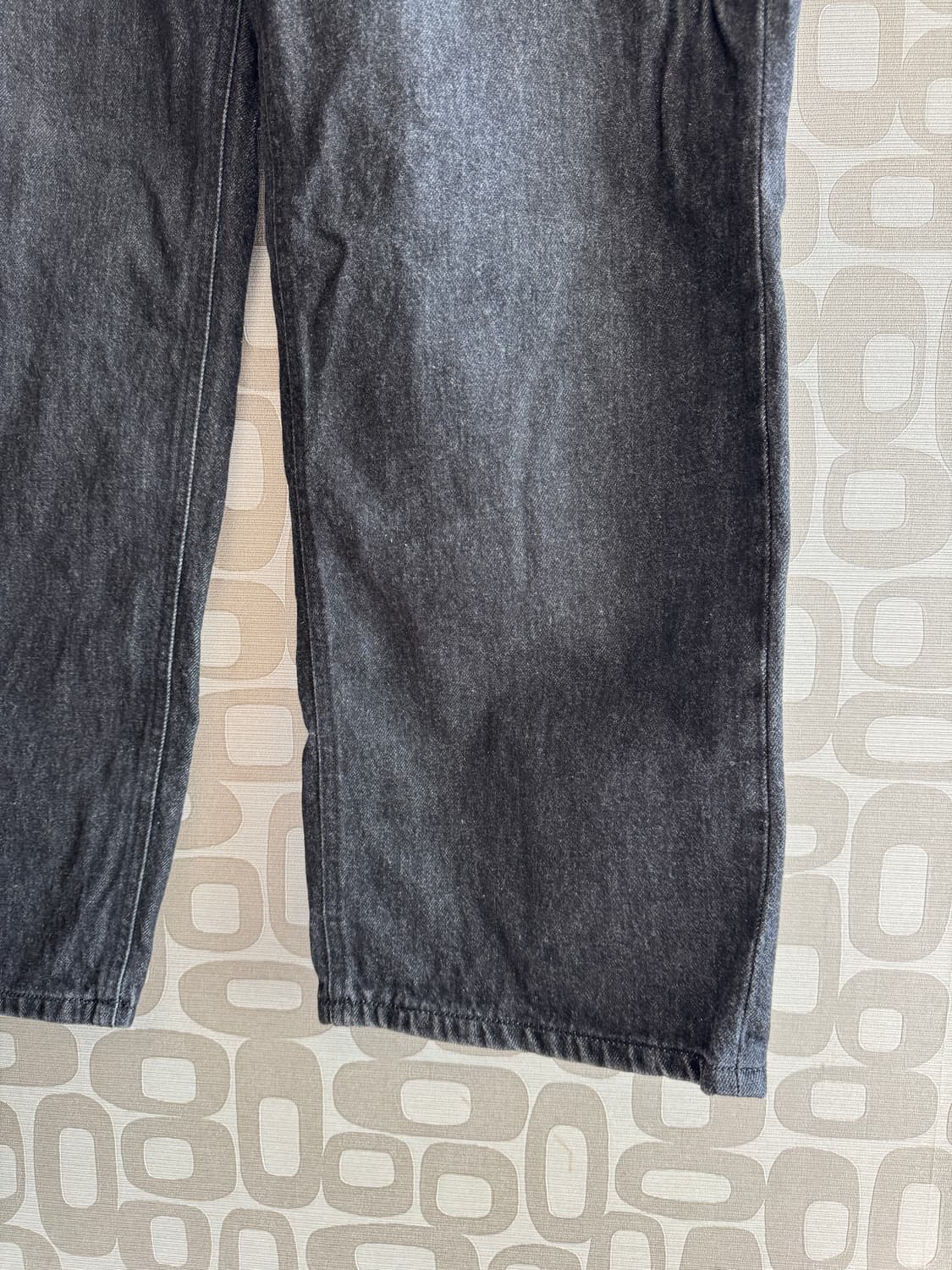 Youth 유스 Wide Denim 와이드 데님 흑청 팬츠 바지 L 상품이미지3