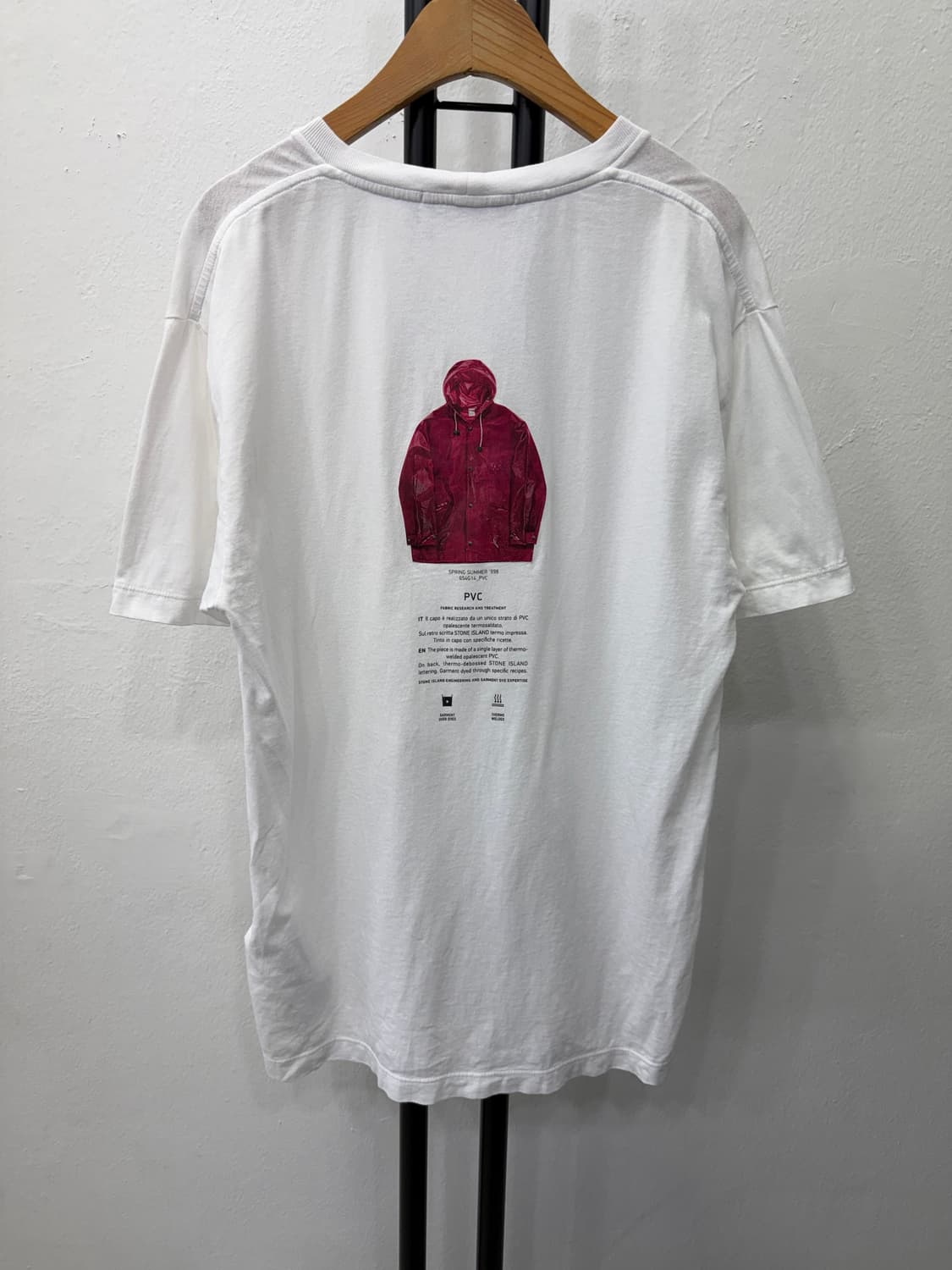 정품) 스톤아일랜드 ARCHIVIO 신형 반팔티 M 상품이미지4