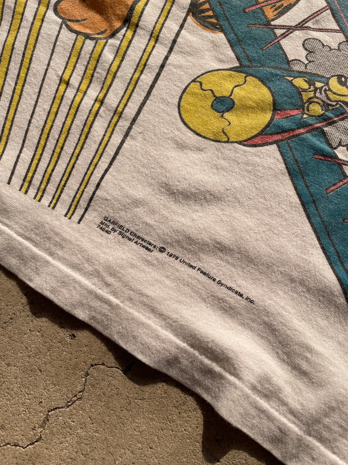 90s Garfield King Kong Parody T-shirt 상품이미지9