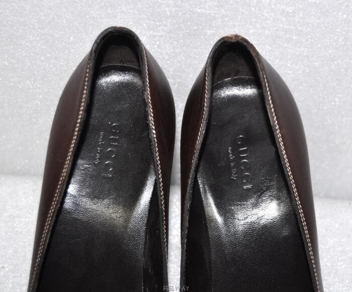 구찌/여성GG로고인터로킹가죽구두(사이즈230)정품 상품이미지9