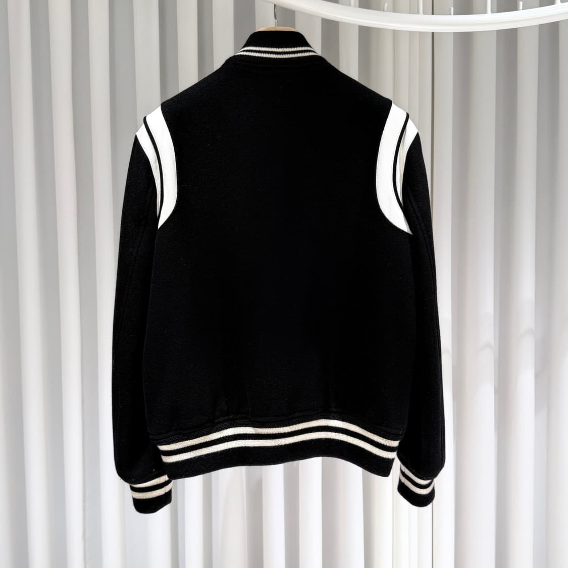 50 / 생로랑 울 테디 바시티 자켓 상품이미지5