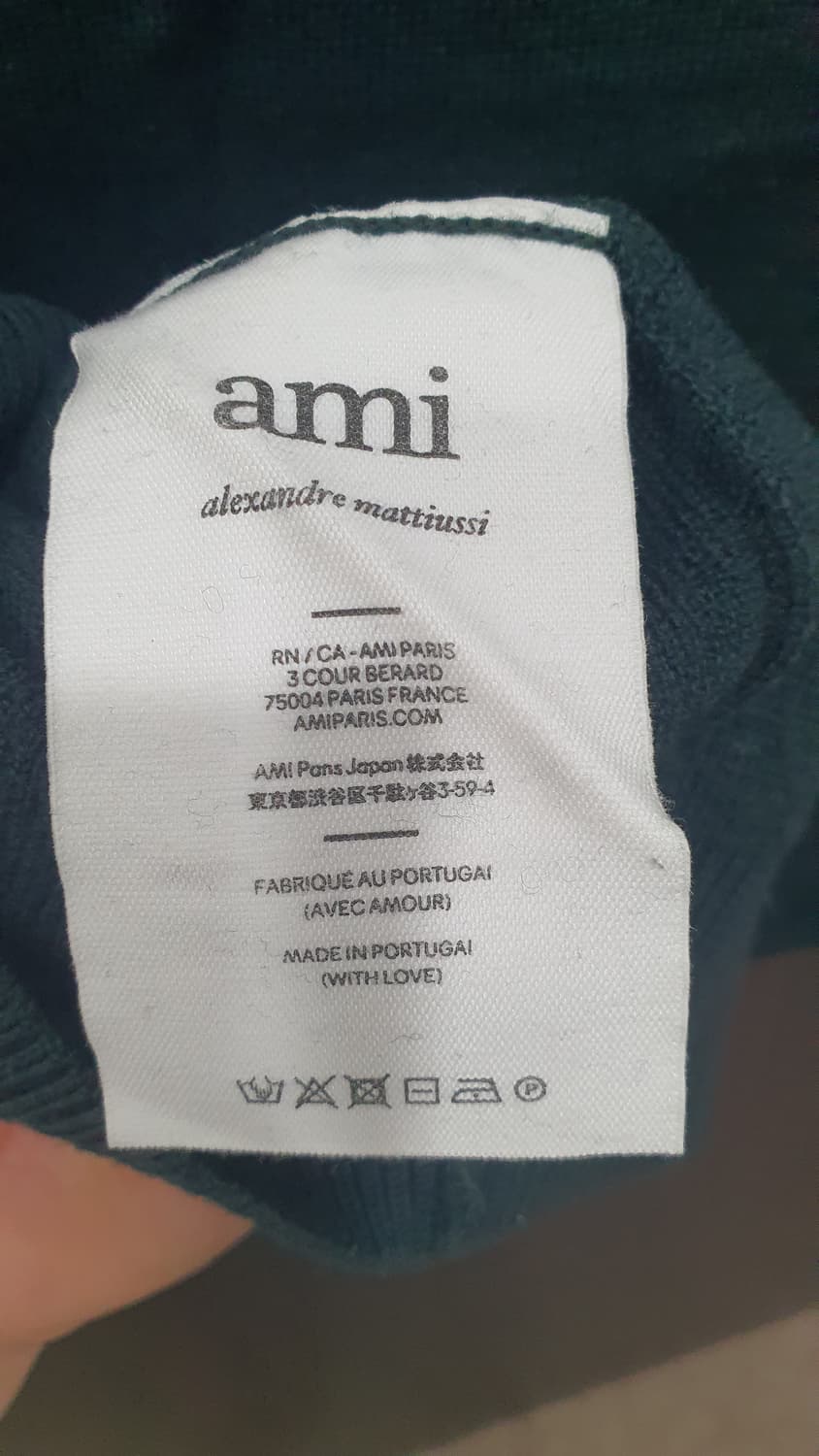 AMI 아미 스몰하트 로고 울니트 상품이미지6