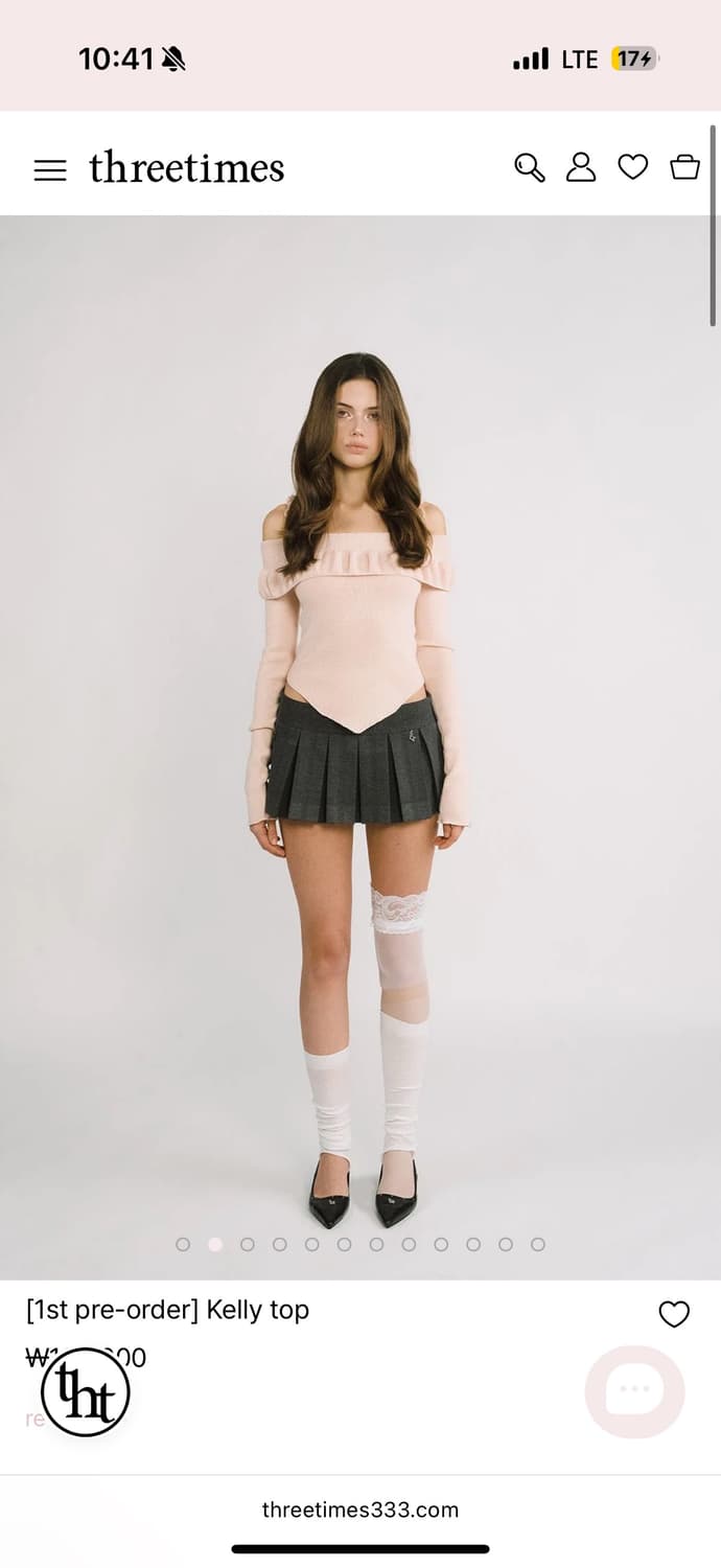 쓰리타임즈 Kelly top 상품이미지2