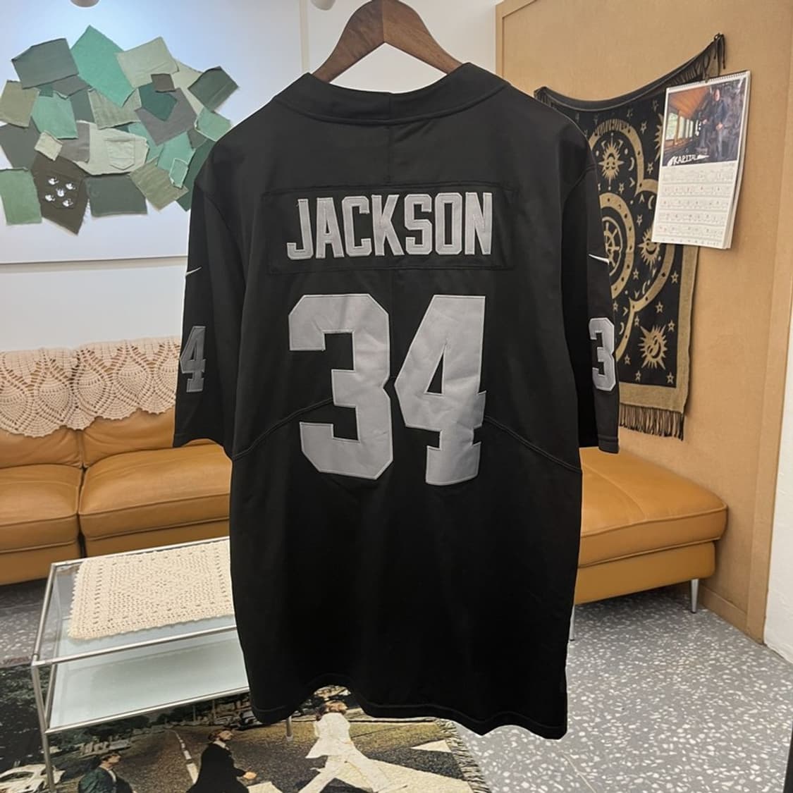 나이키 NFL 레이더스 보 잭슨 유니폼 져지 반팔티 M C11588 상품이미지4
