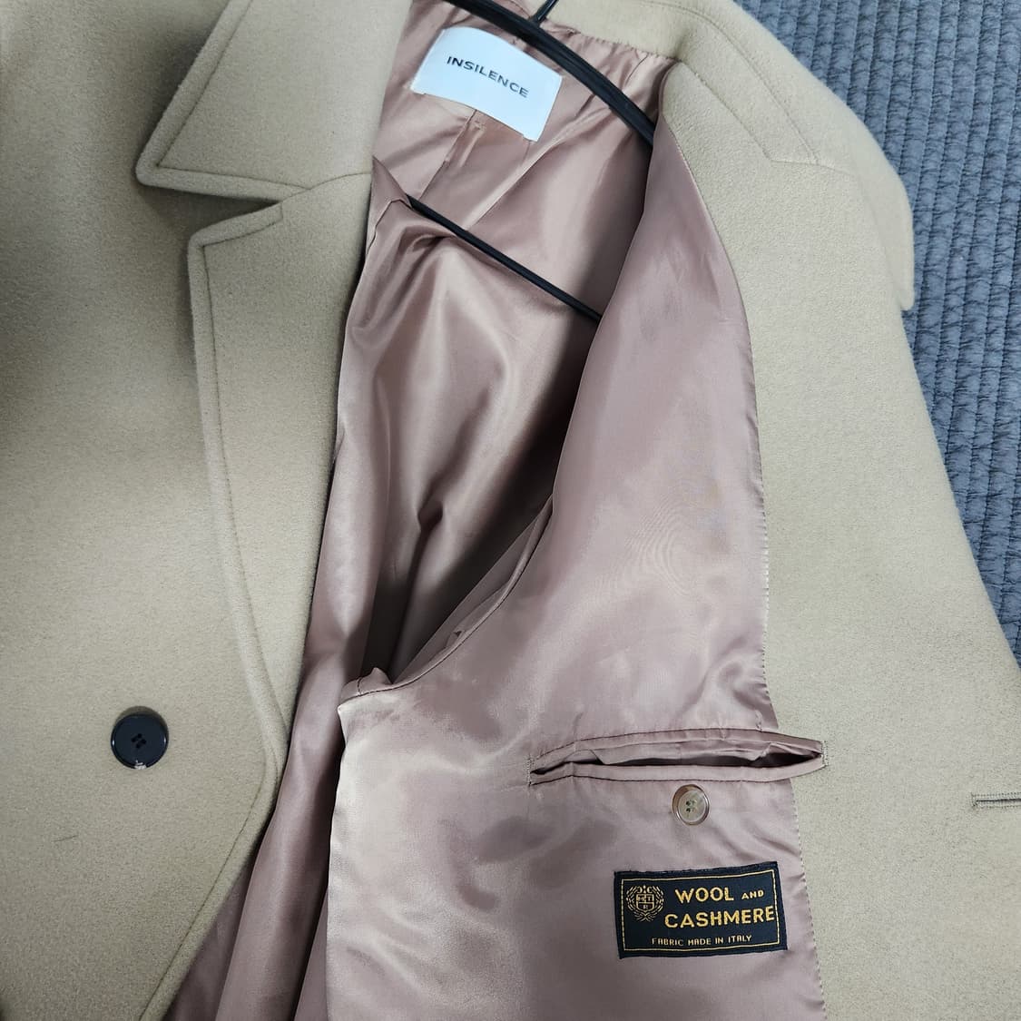 [INSILENCE] 울 코트 상품이미지2