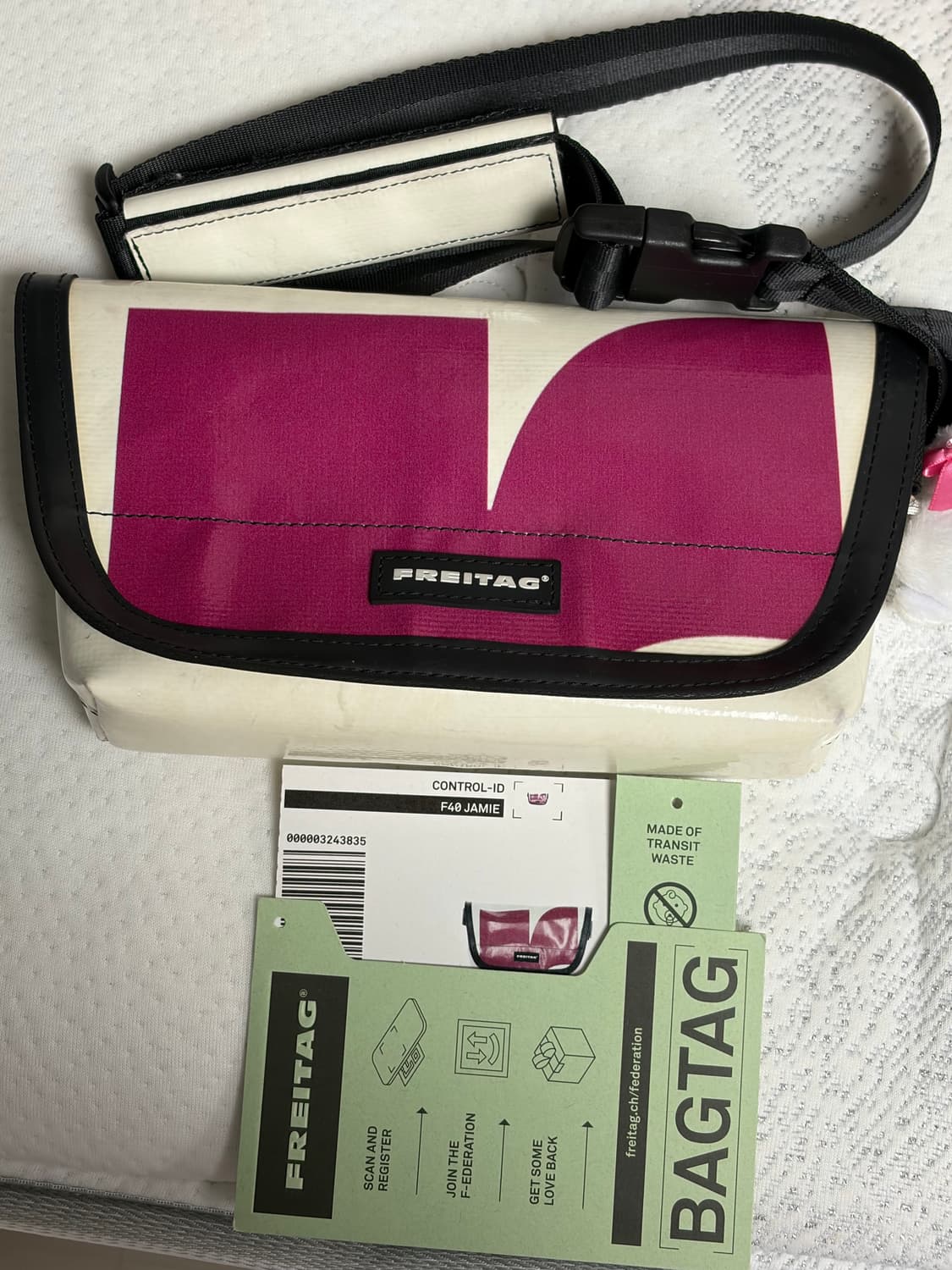 프라이탁 제이미 핑크 상품이미지1