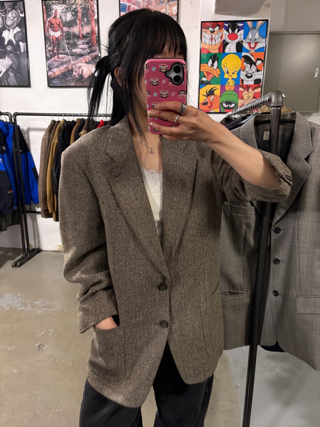 이태리 빈티지 블레이저 자켓 상품이미지3
