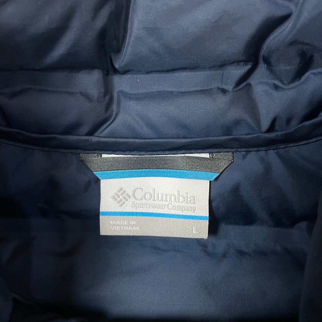 컬럼비아 네이비 경량 패딩 조끼 L  상품이미지4