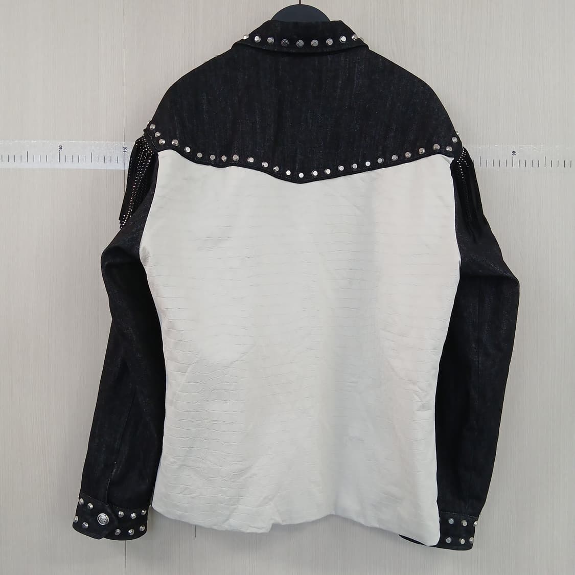 ZINCHOI 블랙 데님 웨스턴 셔츠 상품이미지7