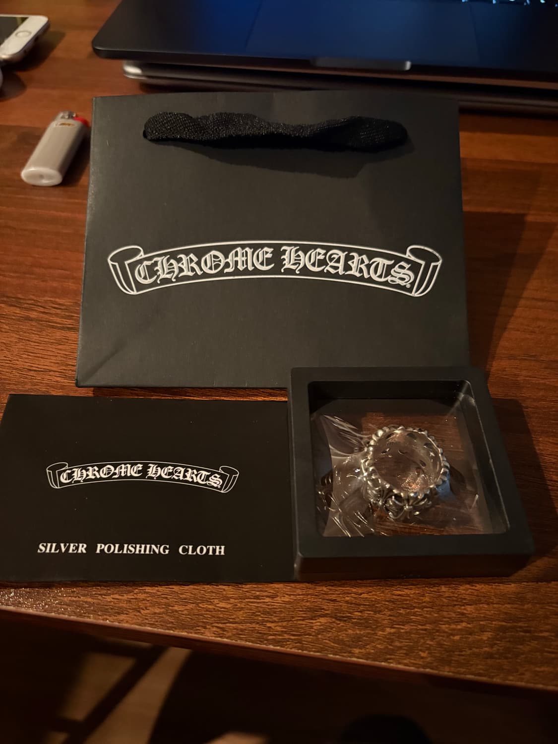 Chrome hearts 크롬하츠 세메터리 반지 상품이미지1