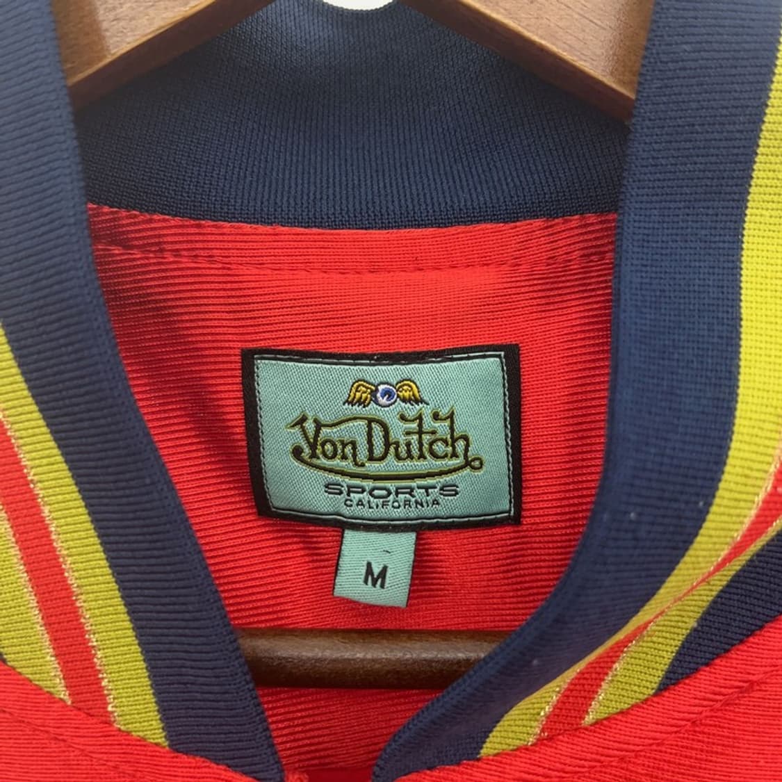 본더치 레트로 Y2K 90's 빅로고 바시티 져지 자켓 M C08848 상품이미지5