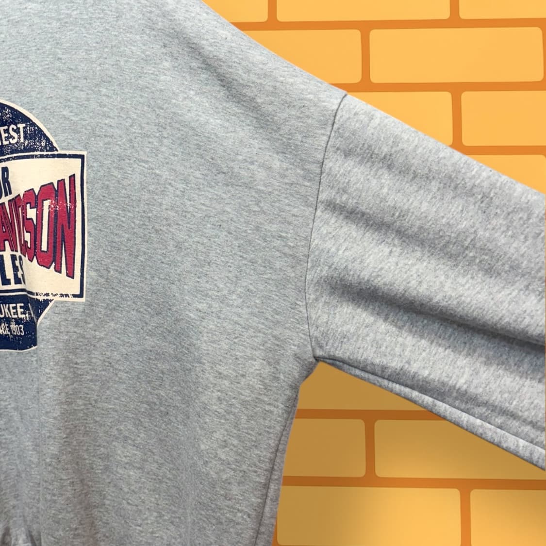 할리 데이비슨 루스핏 맨투맨 스웻 셔츠 (XL) 상품이미지4