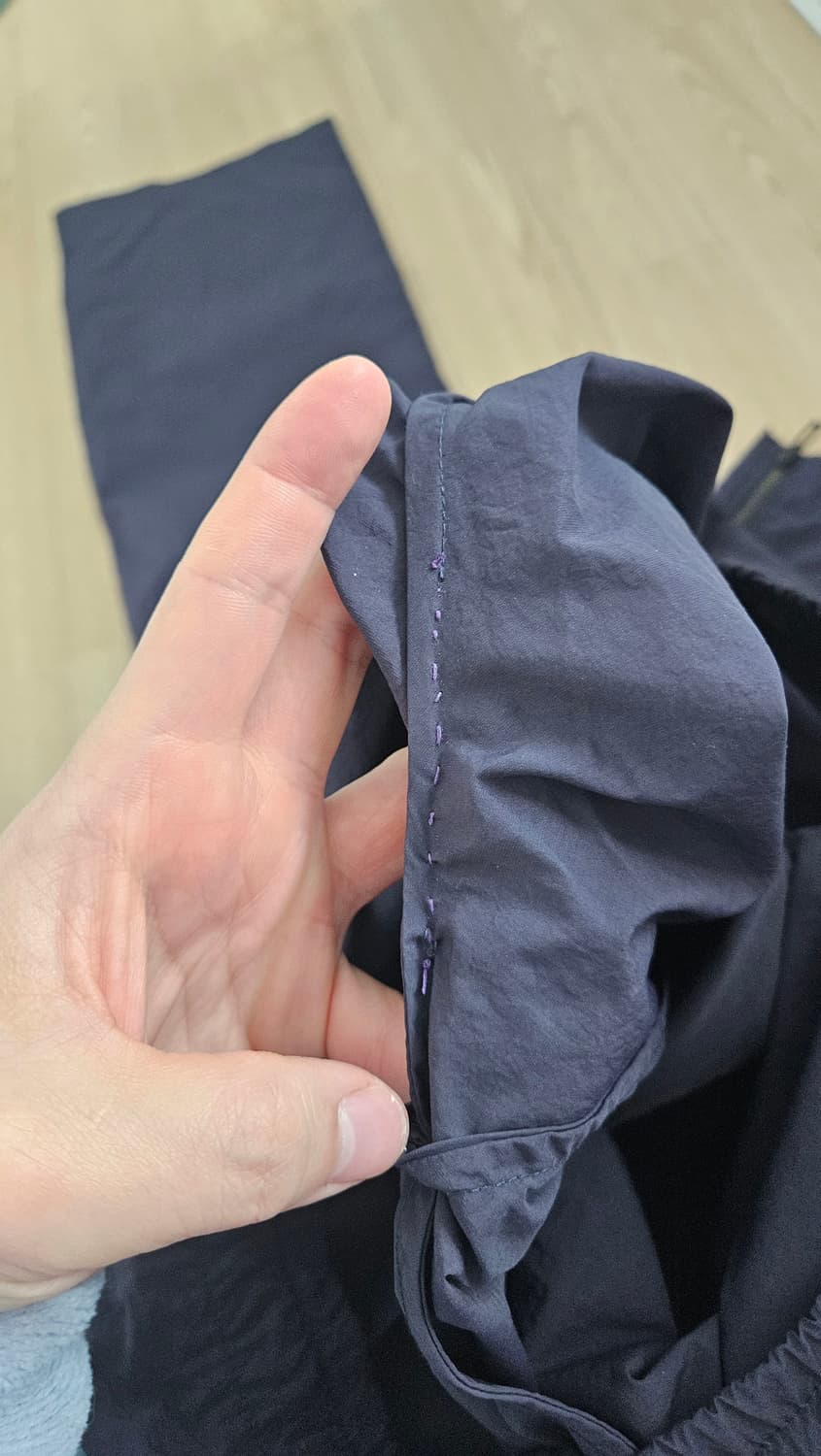 032c 나일론 트랙 퍼플 팬츠 상품이미지5