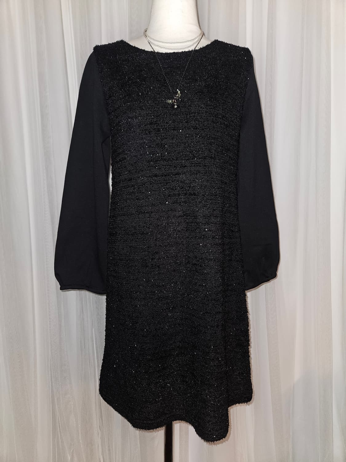 grove 빈티지 글리터 니트 원피스 니혼진 공겜여주 히메갸루 모리걸 상품이미지2