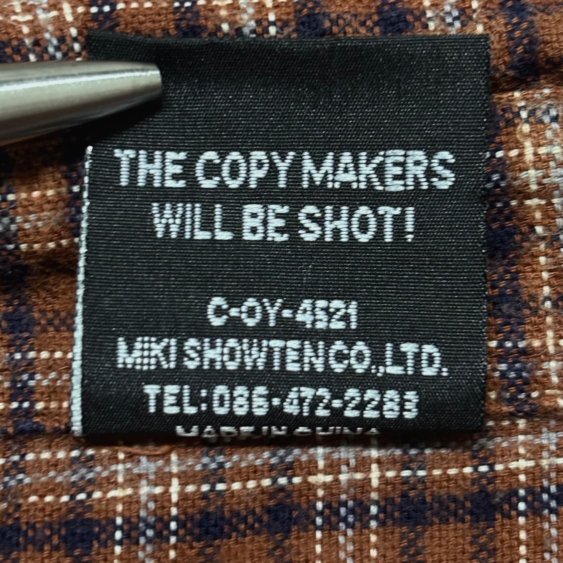 독타운 도그타운 플란넬 옴브레 브라운 체크 스케이터 셔츠 남방 상품이미지4