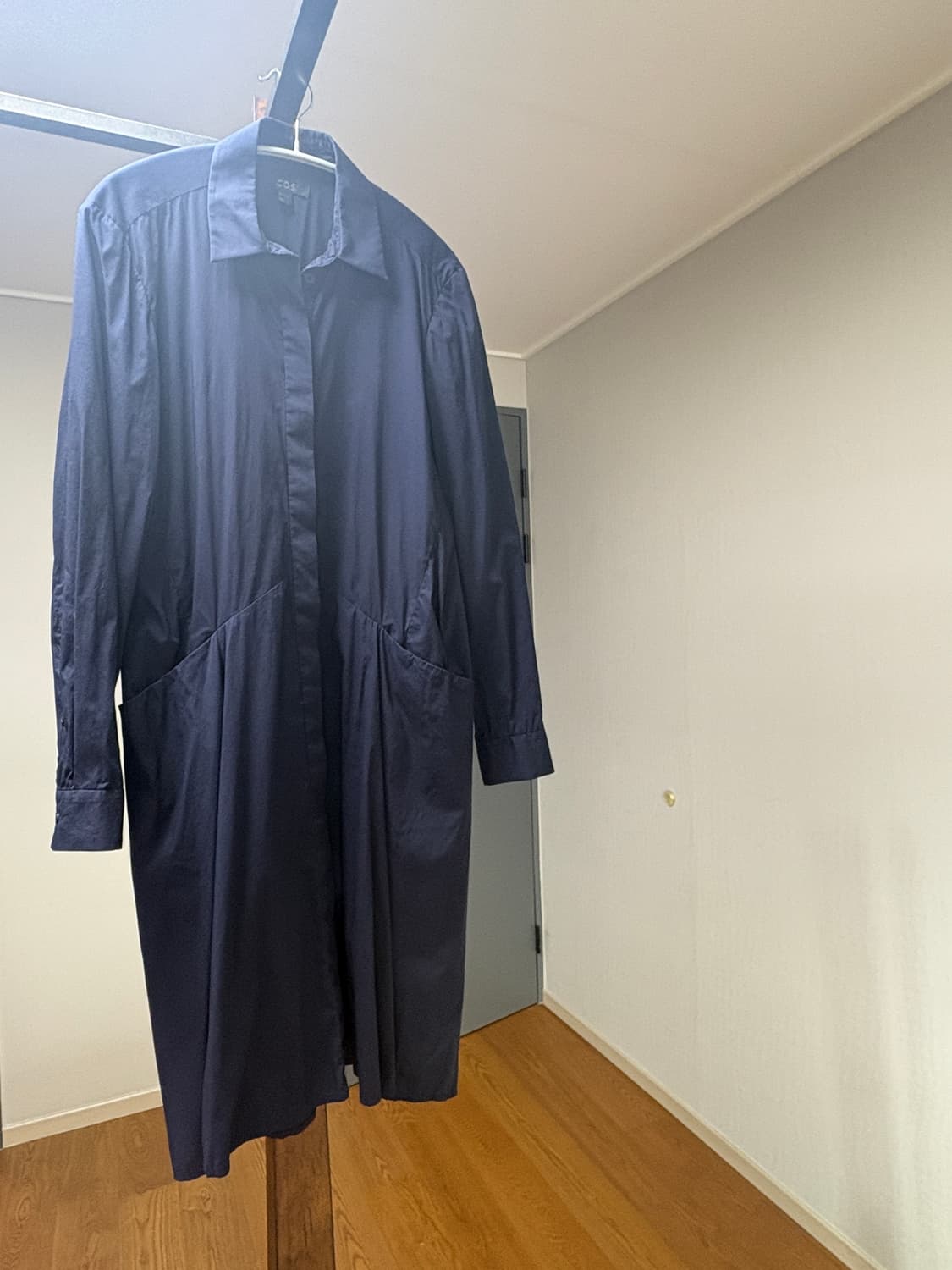 COS 셔츠 원피스 navy (34) 상품이미지2