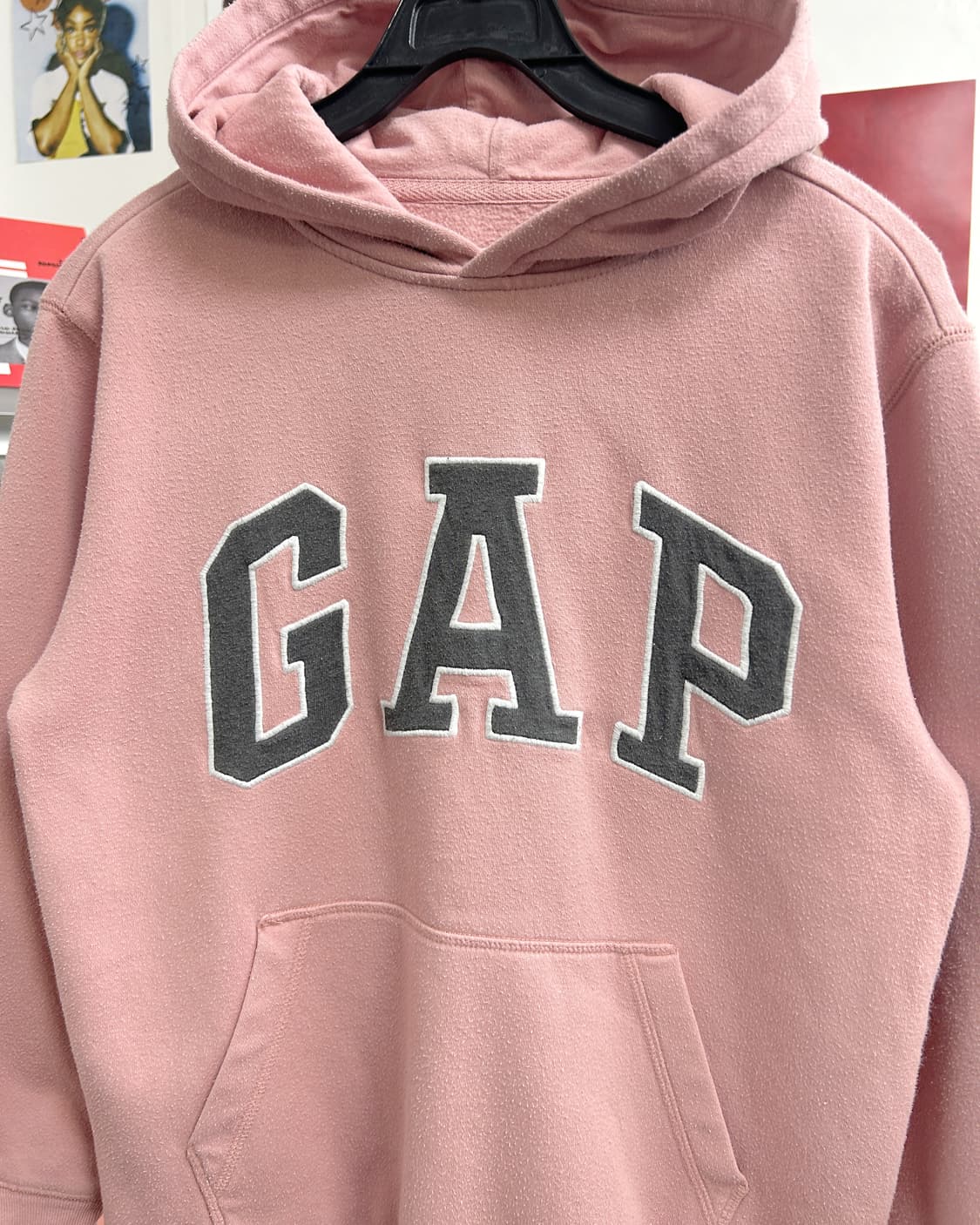 갭 GAP 딸기우유 핑크 후드티 상품이미지2