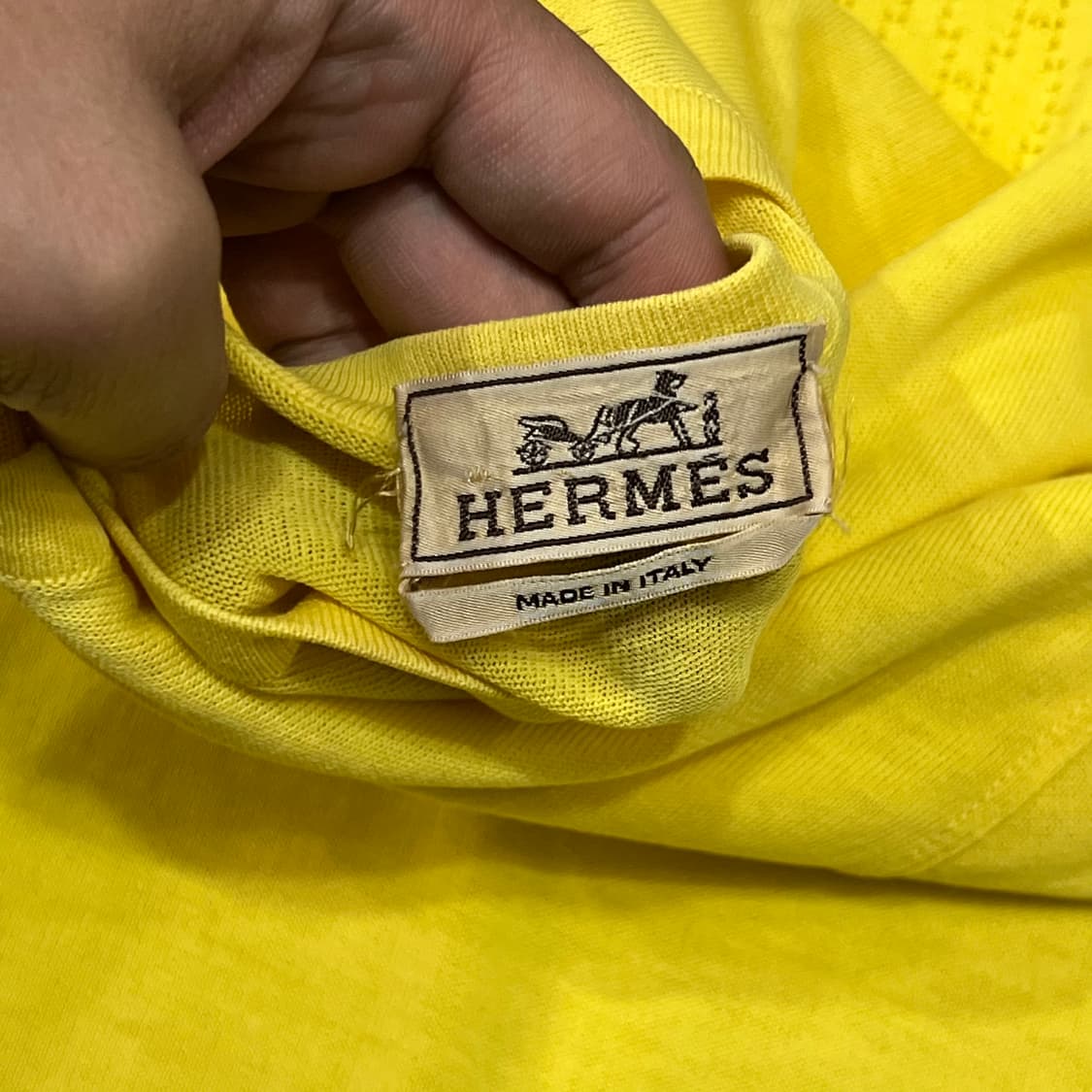  에르메스 하프 슬리브 니트 +명품감정서 y16443 상품이미지6