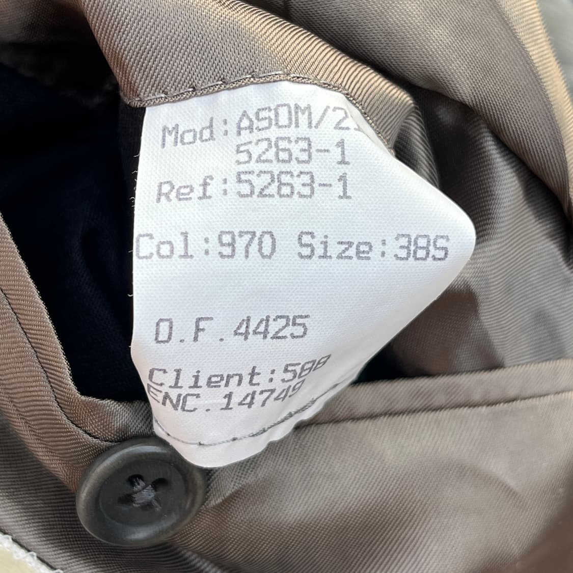 Aquascutum 빈티지 수트 셋업 (실측확인) 상품이미지4