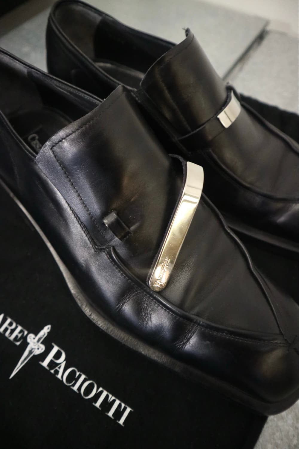 Cesare Paciotti leather lofers 상품이미지4