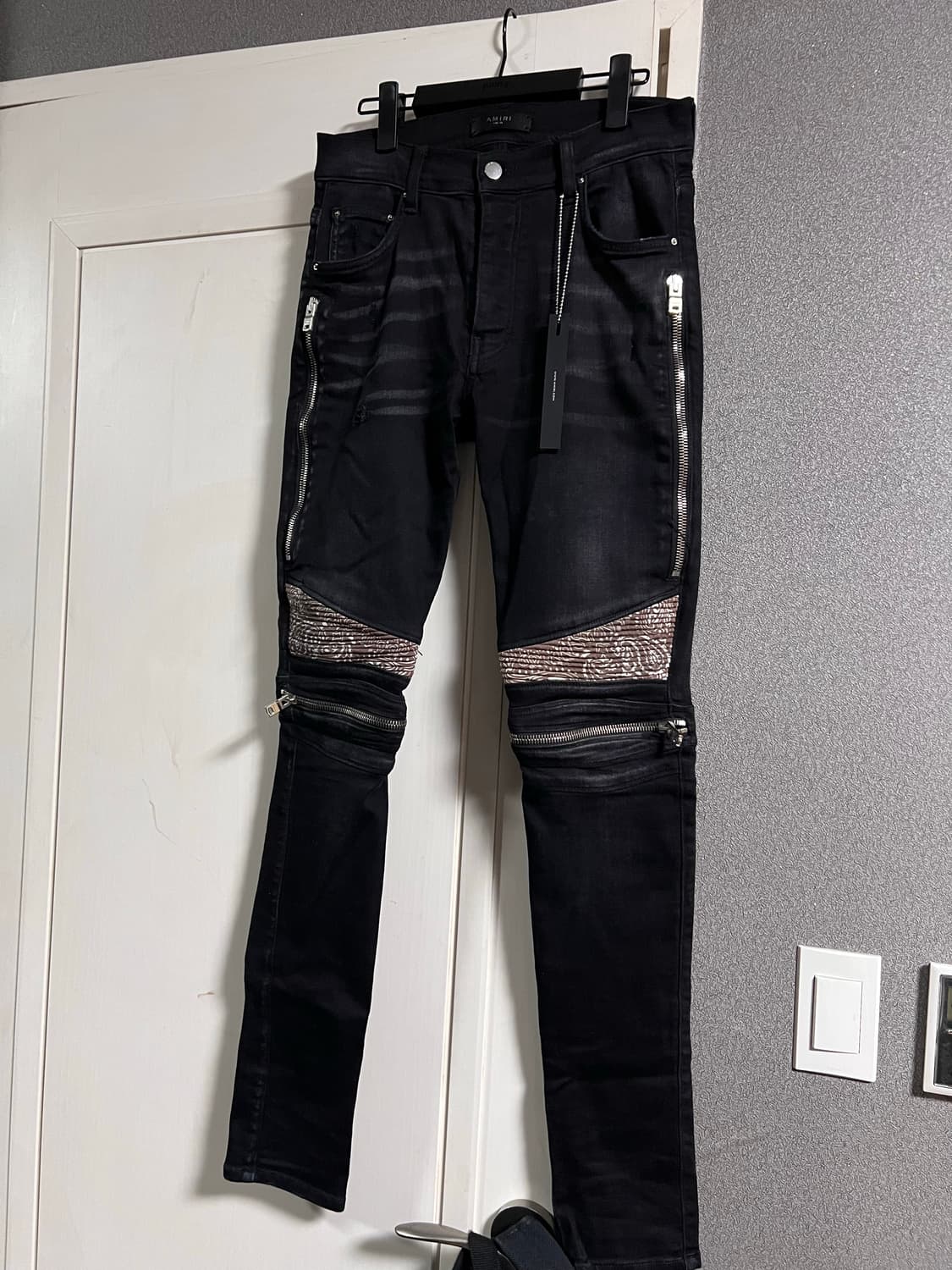 [30] amiri 아미리 mx2 반다나 스키니진 상품이미지1