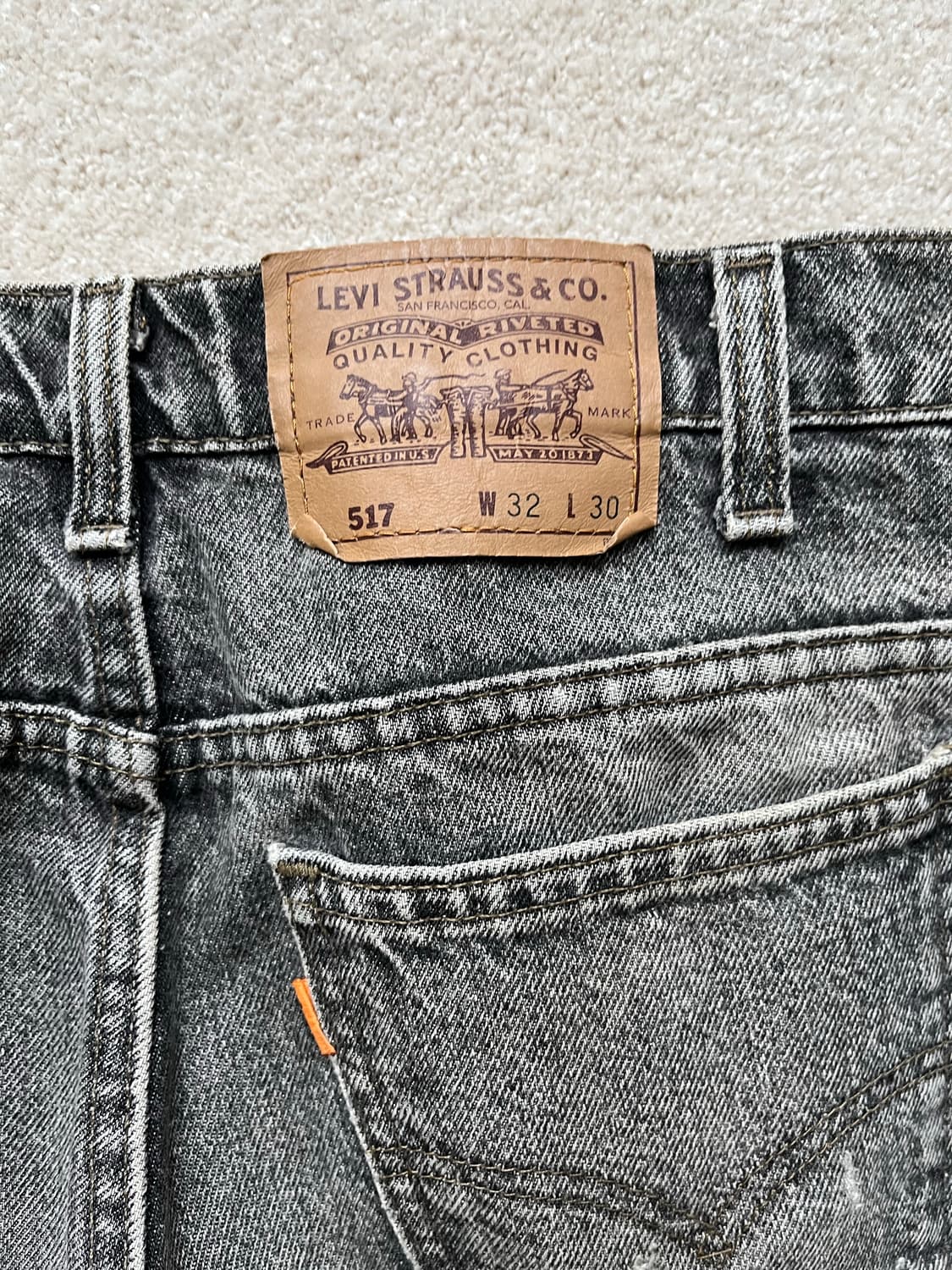 90s 오렌지탭 517 리바이스 (30-31) 상품이미지9