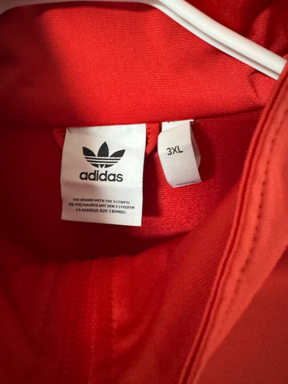 3XL) 아디다스 파이어버드 레드 져지 가오리핏 상품이미지2