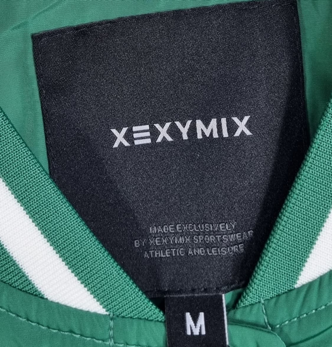새상품) 오버핏 M ) 젝시믹스 그린 항공자켓 상품이미지3