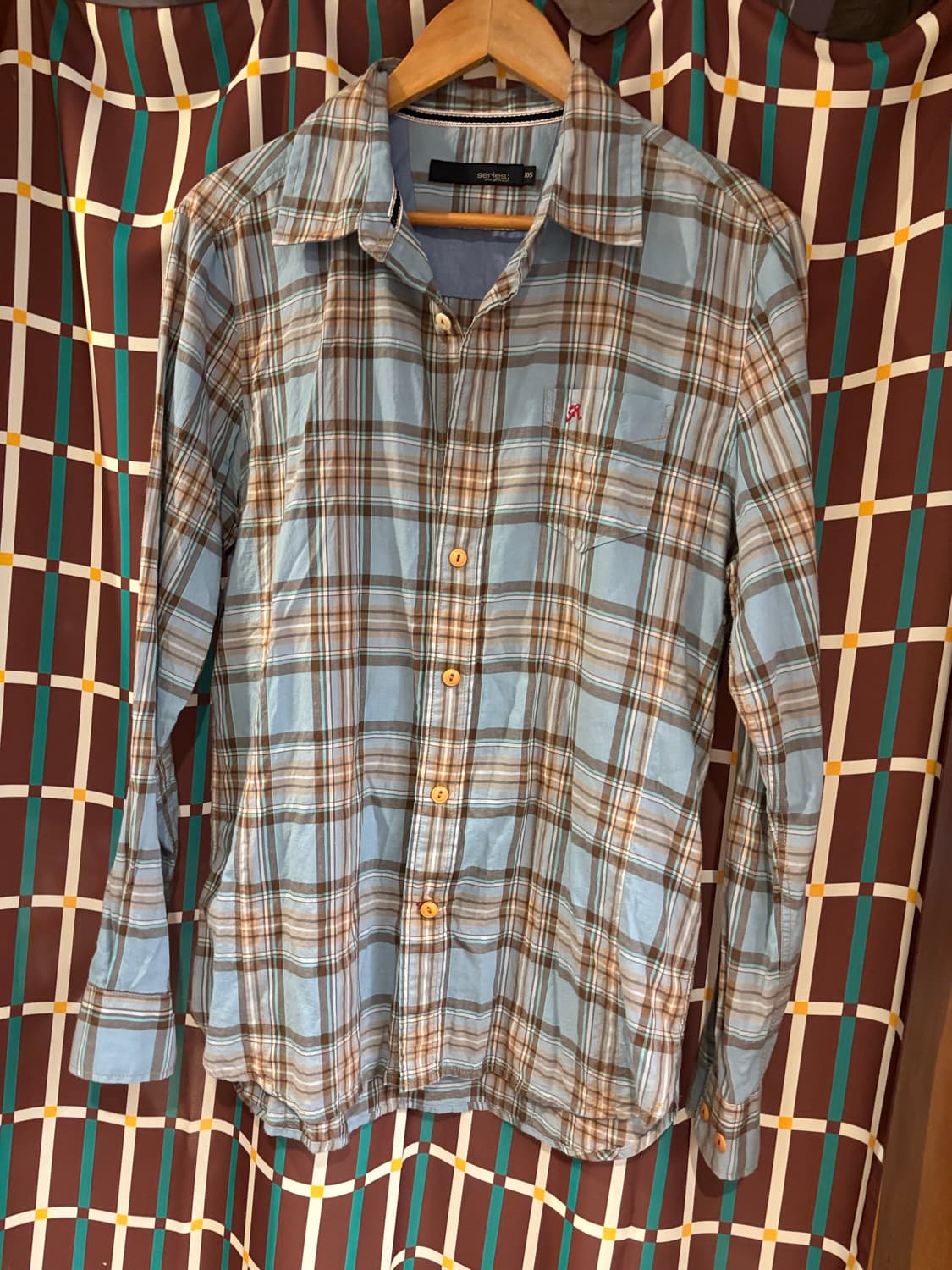 series; 체크 긴팔 셔츠 105 상품이미지2