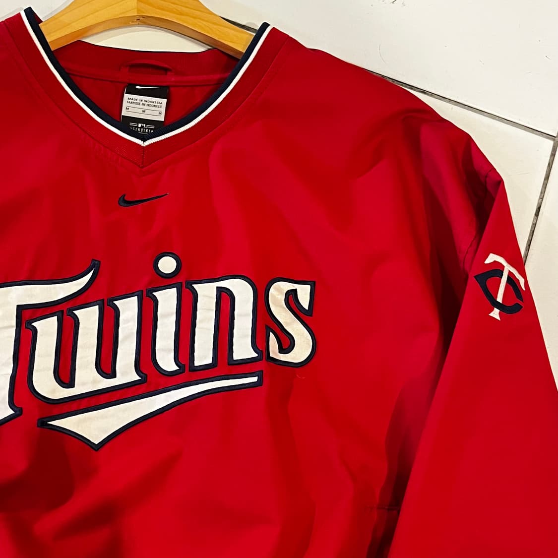나이키 미네소타 트윈스 시그니쳐 레드 웜업 상품이미지3