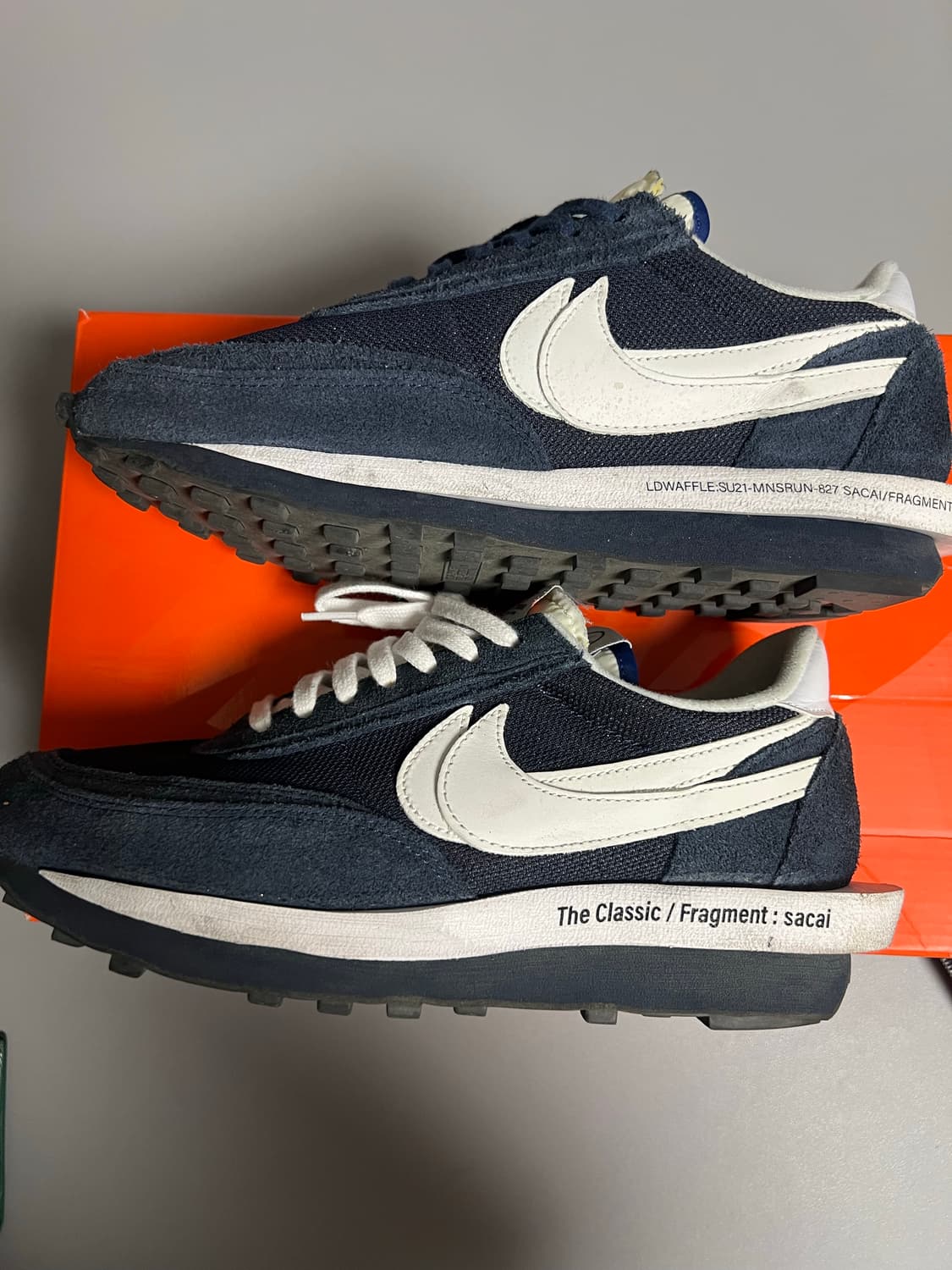 (NIKE X sacai X Fragment) 나이키 LD와플 사카이 프 상품이미지4