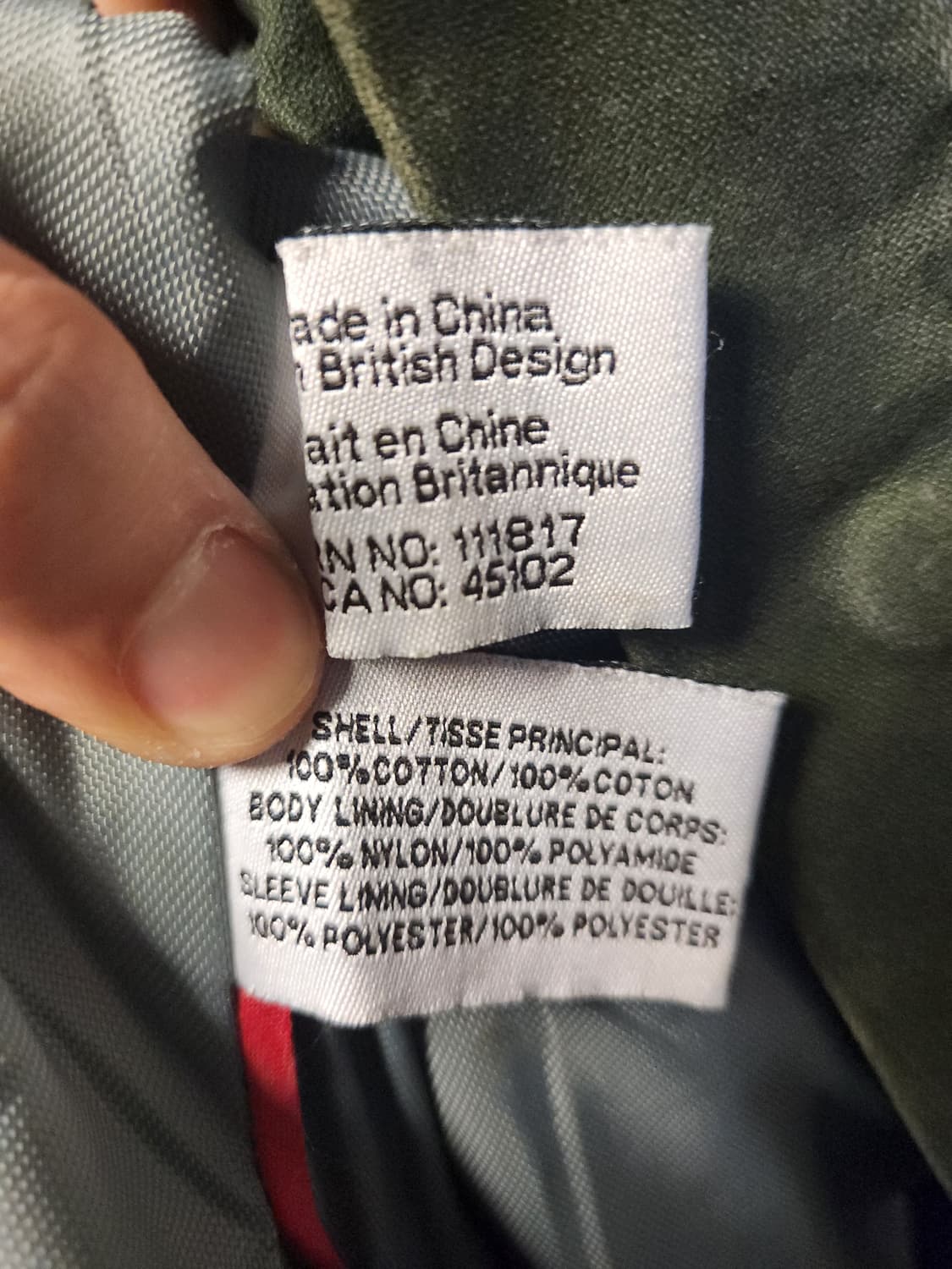 슈퍼드라이 빈티지 야상 자켓 카키 L 상품이미지7